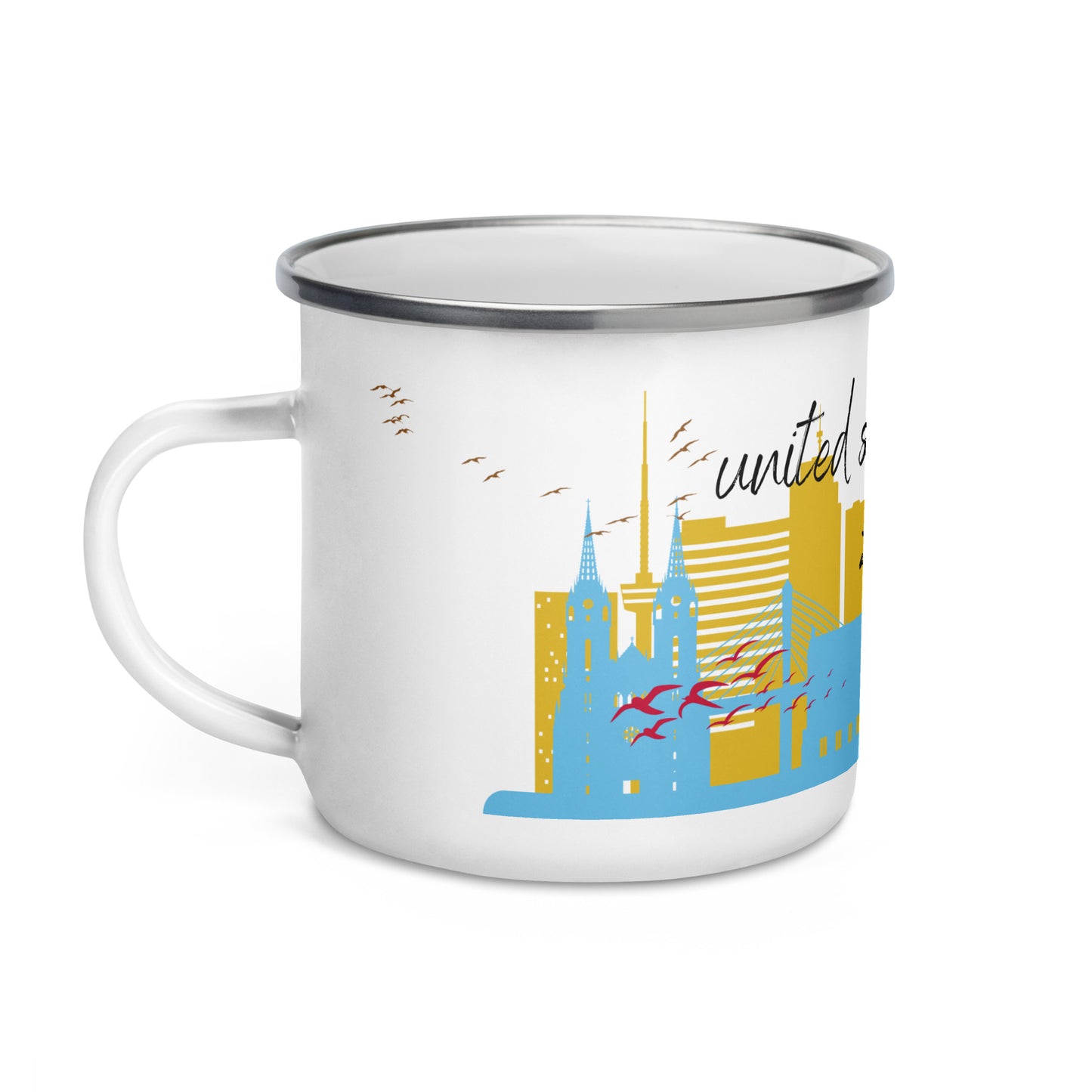 Enamel Mug: Zagreb