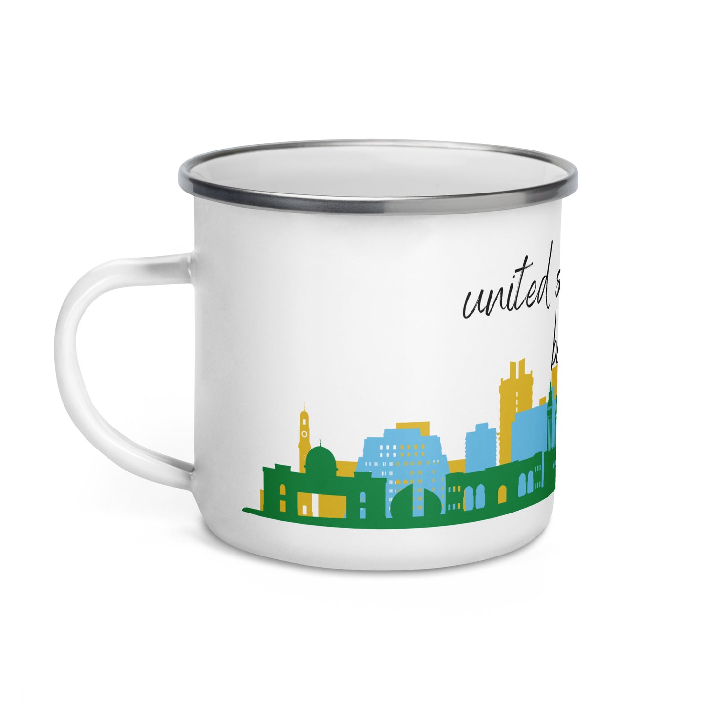 Enamel Mug: Baghdad