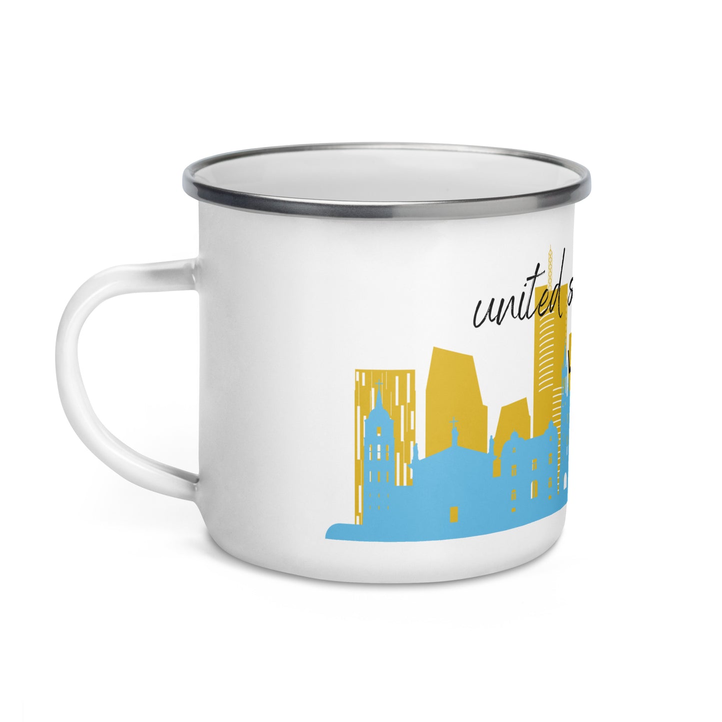 Enamel Mug: Vilnius