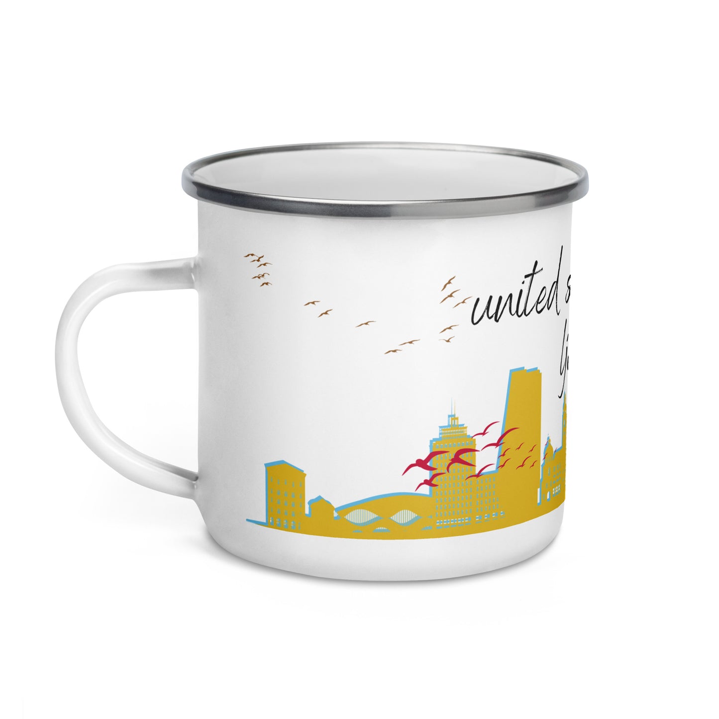 Enamel Mug: Ljubljana