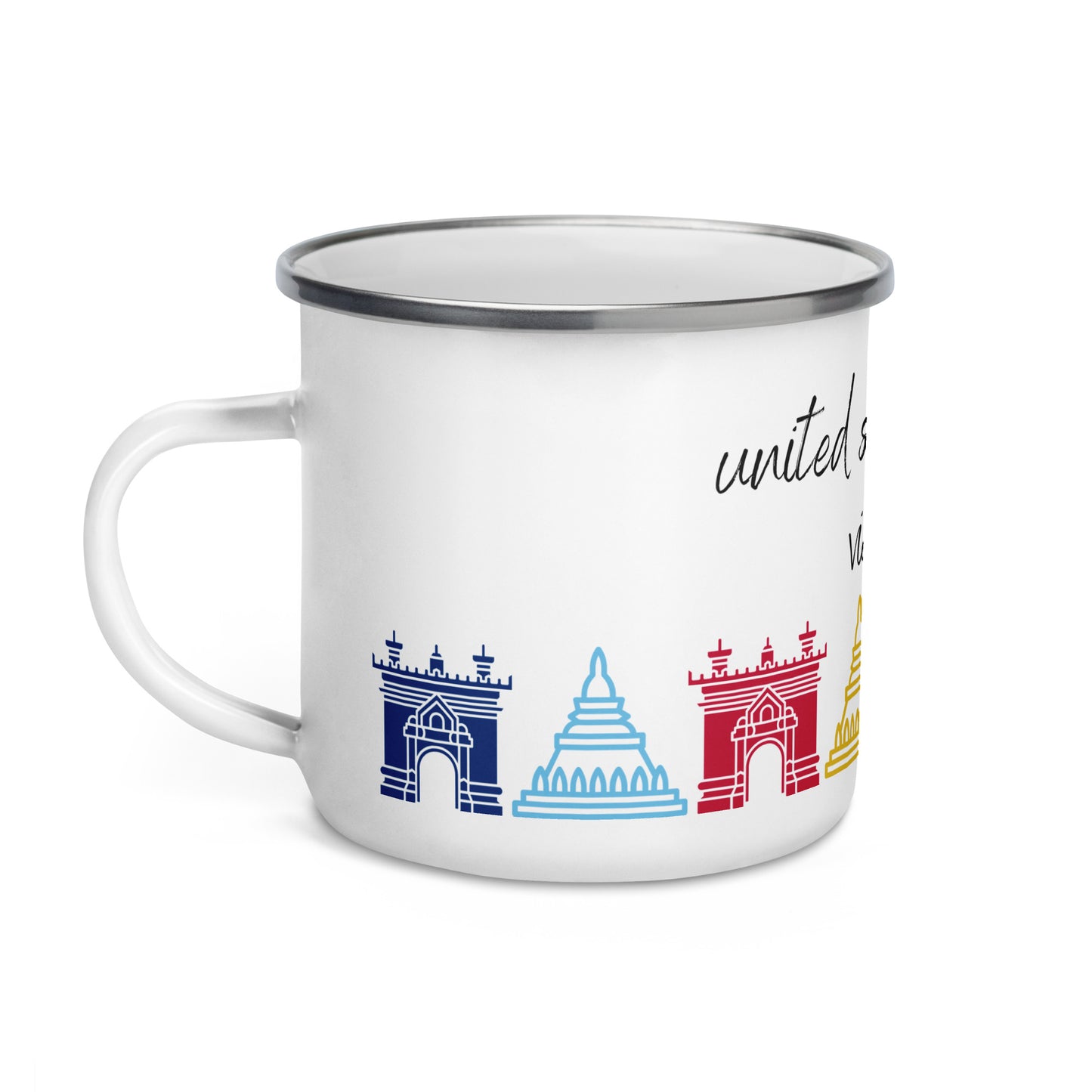 Enamel Mug: Vientiane