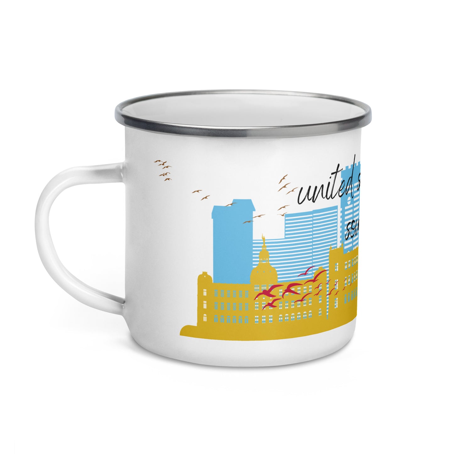 Enamel Mug: South Africa