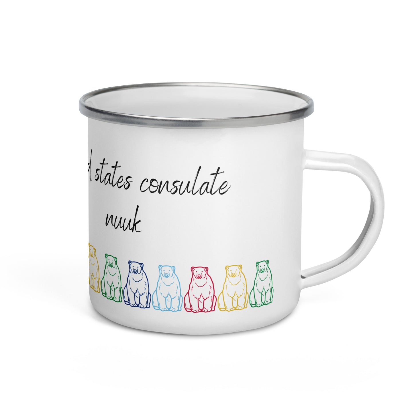 Enamel Mug: Nuuk