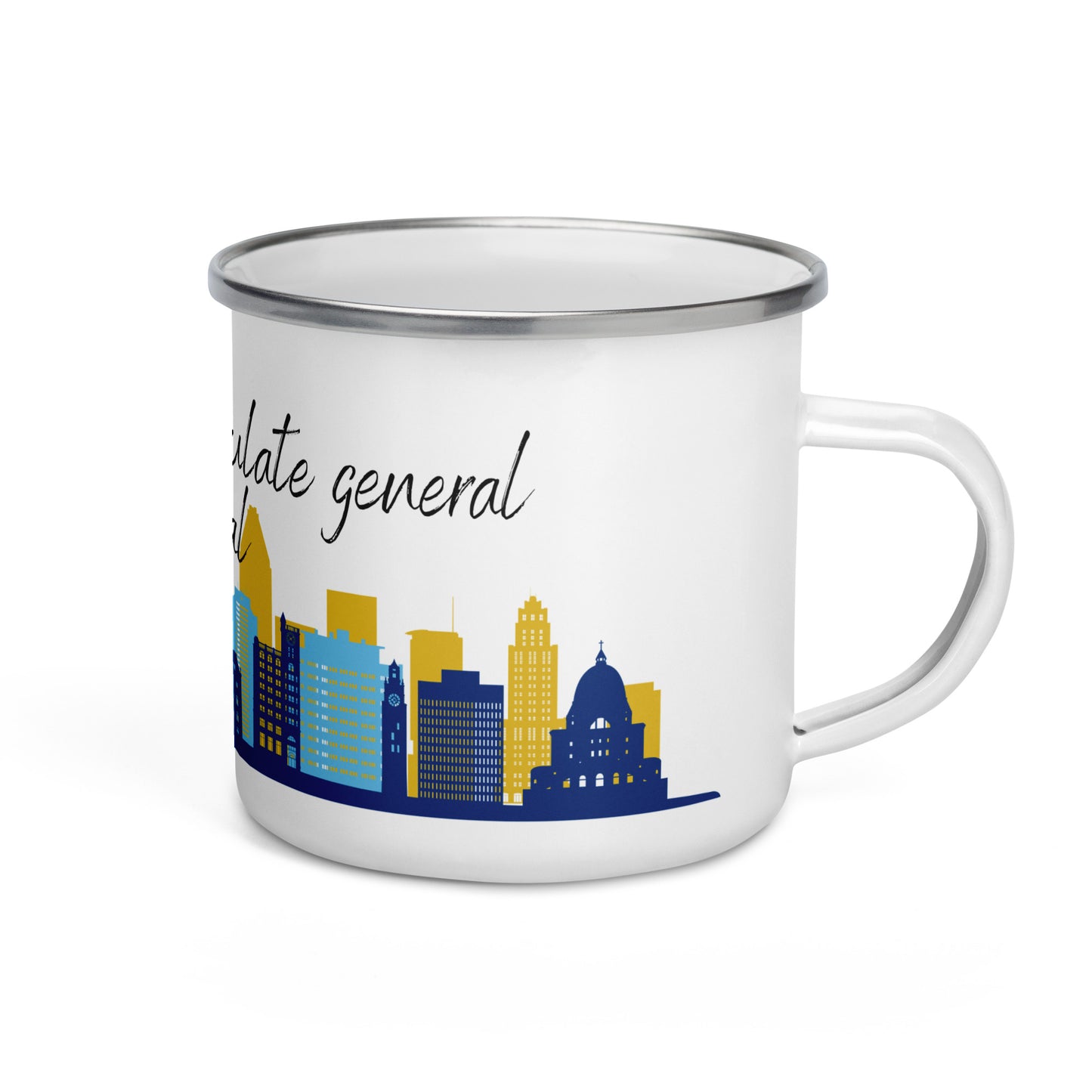 Enamel Mug: Montreal