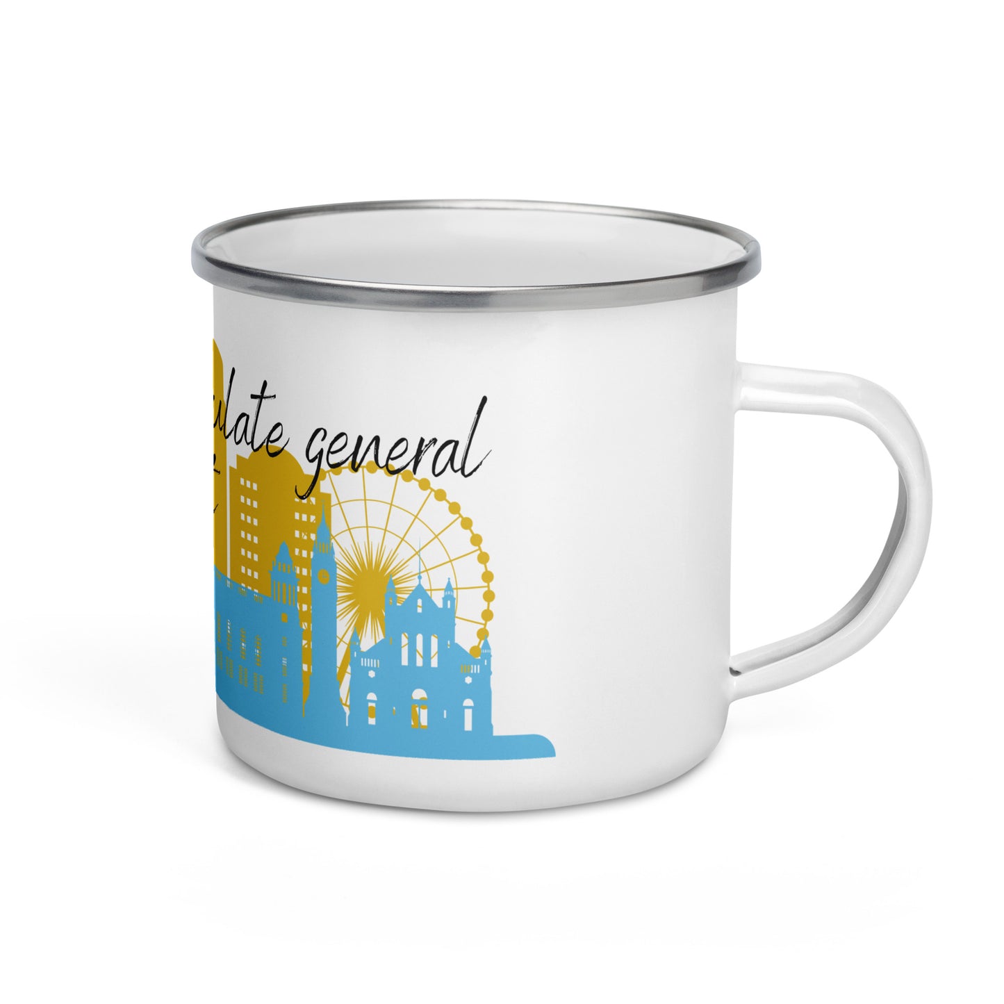 Enamel Mug: Belfast