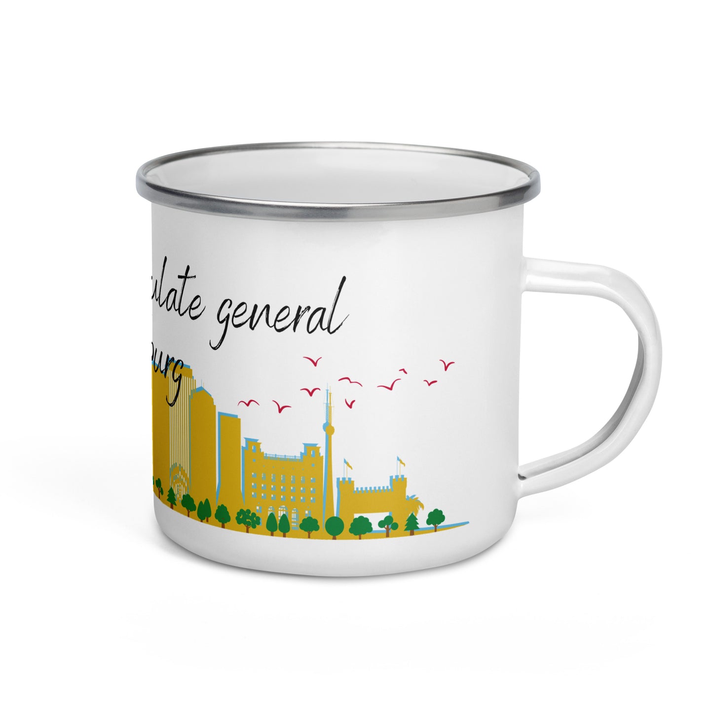 Enamel Mug: Johannesburg