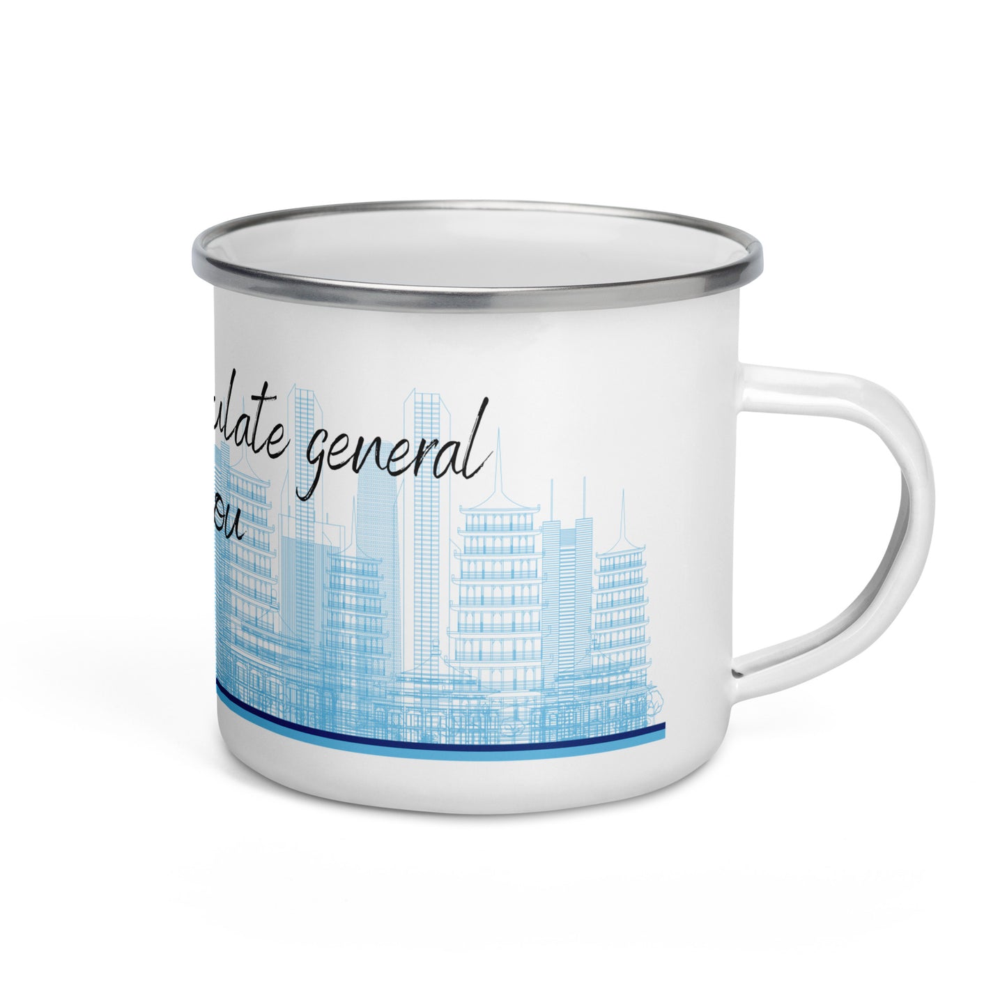 Enamel Mug: Guangzhou