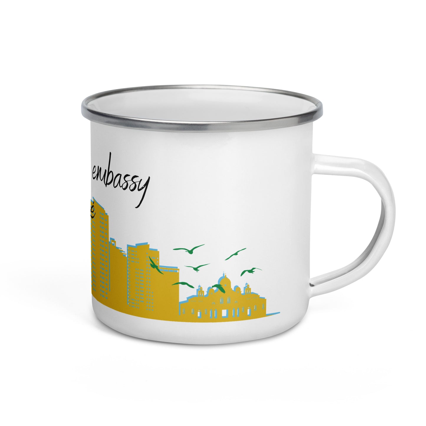 Enamel Mug: San Jose