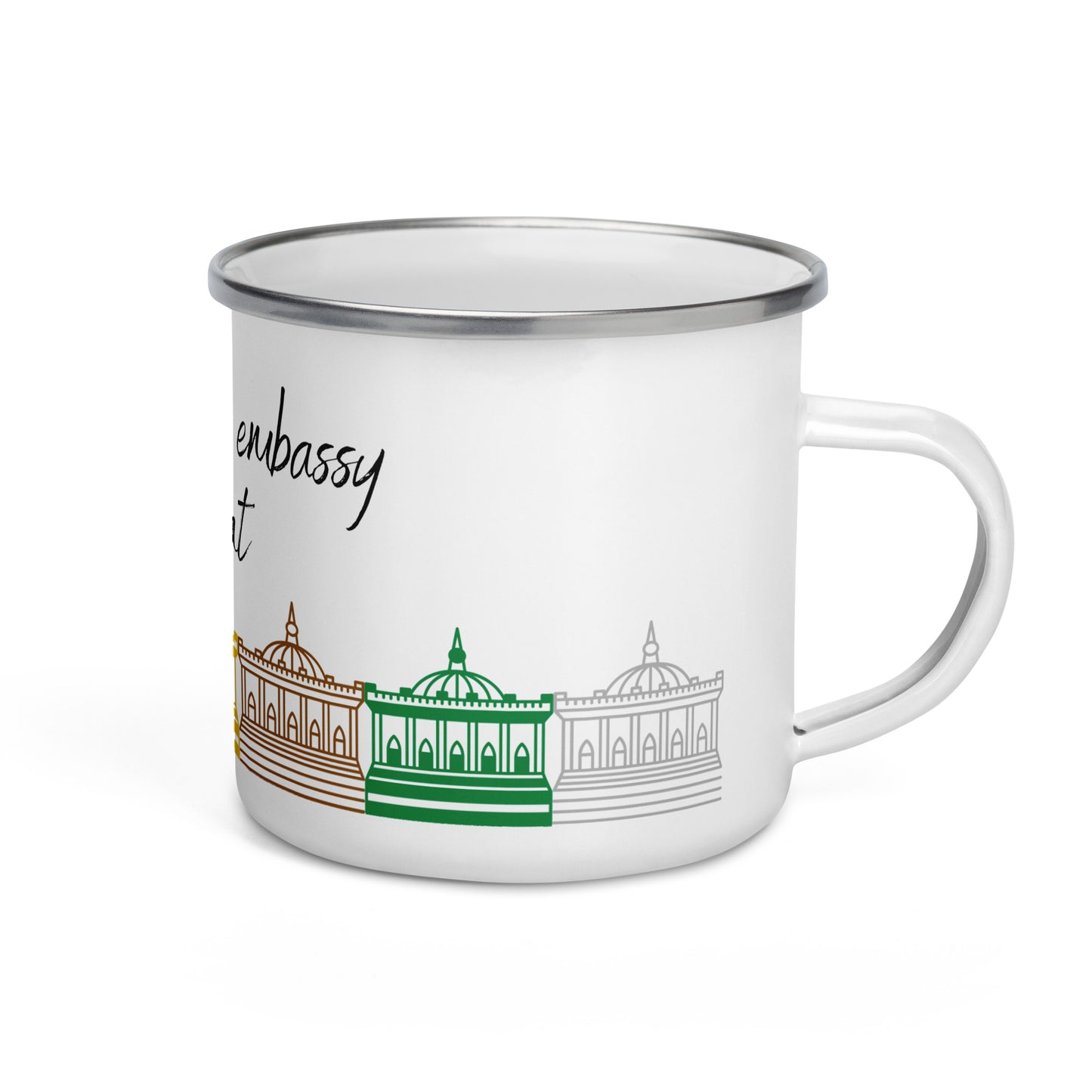 Enamel Mug: Tashkent