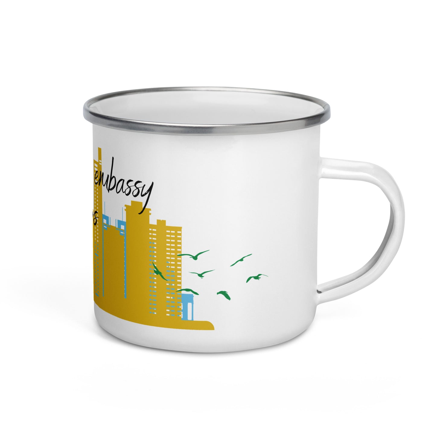 Enamel Mug: Barbados