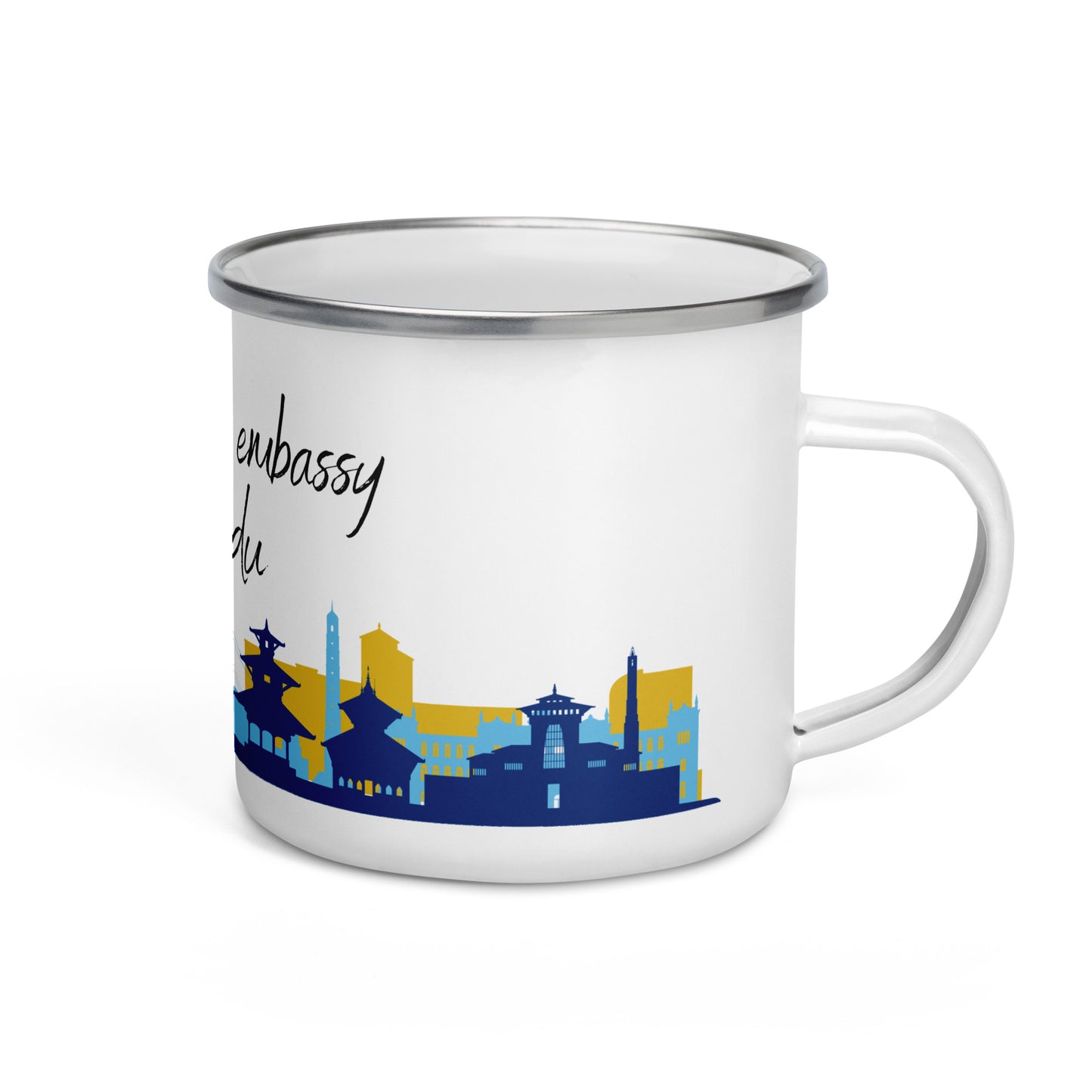 Enamel Mug: Kathmandu