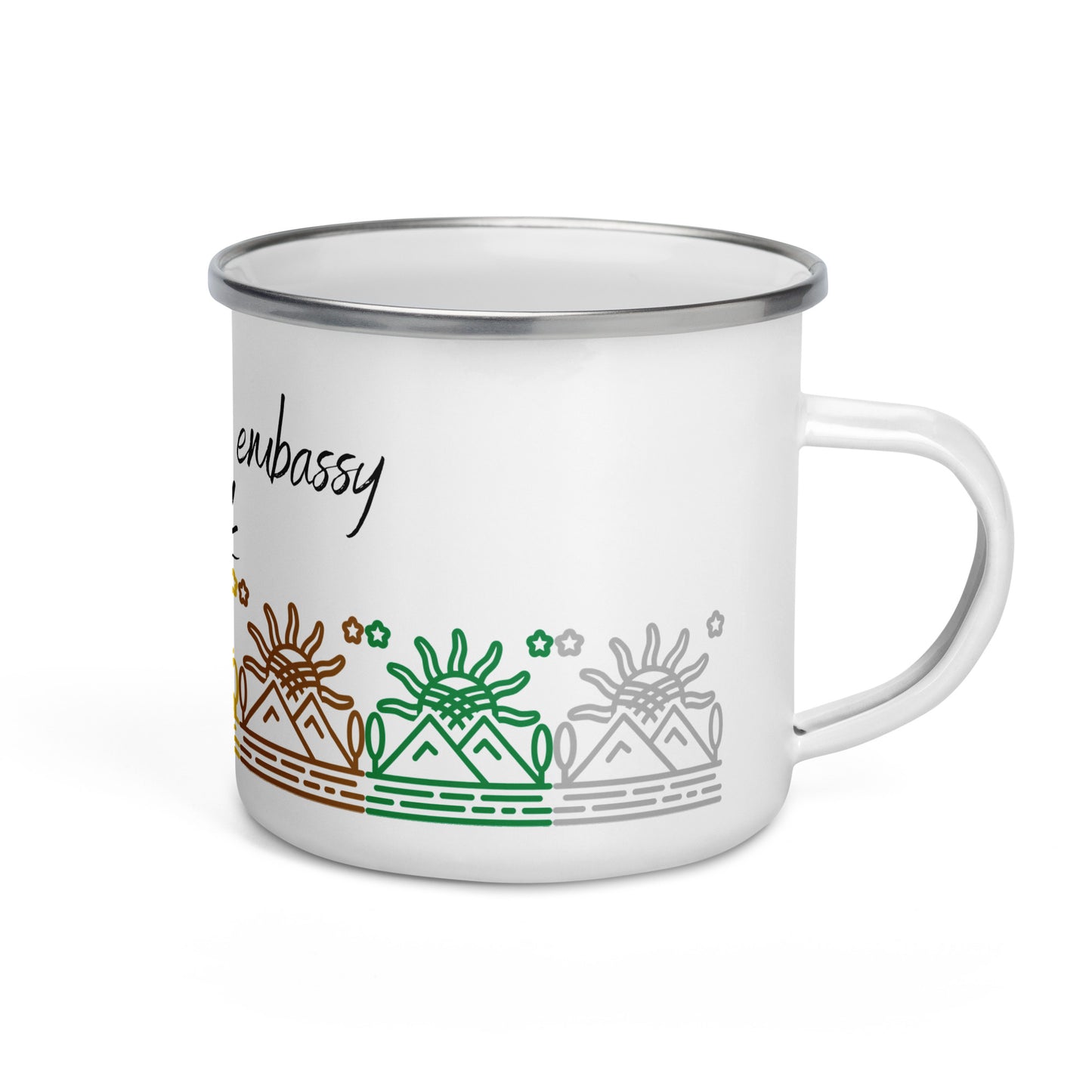 Enamel Mug: Bishkek
