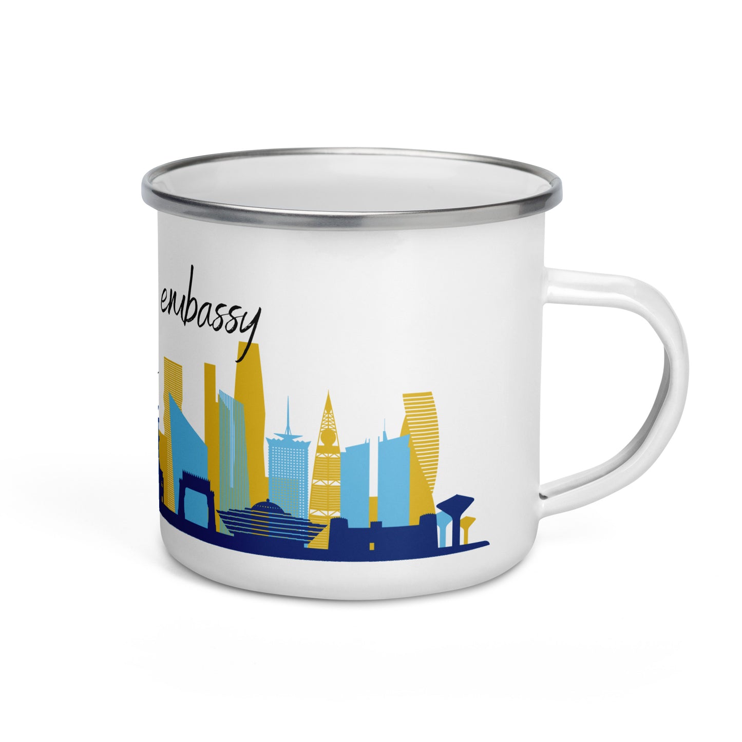 Enamel Mug: Riyadh