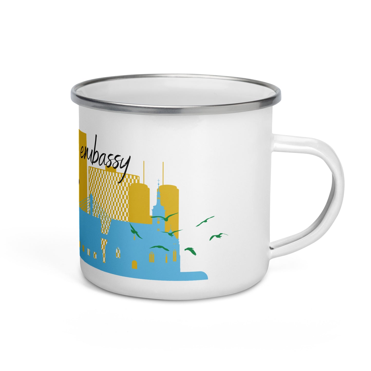 Enamel Mug: Zagreb