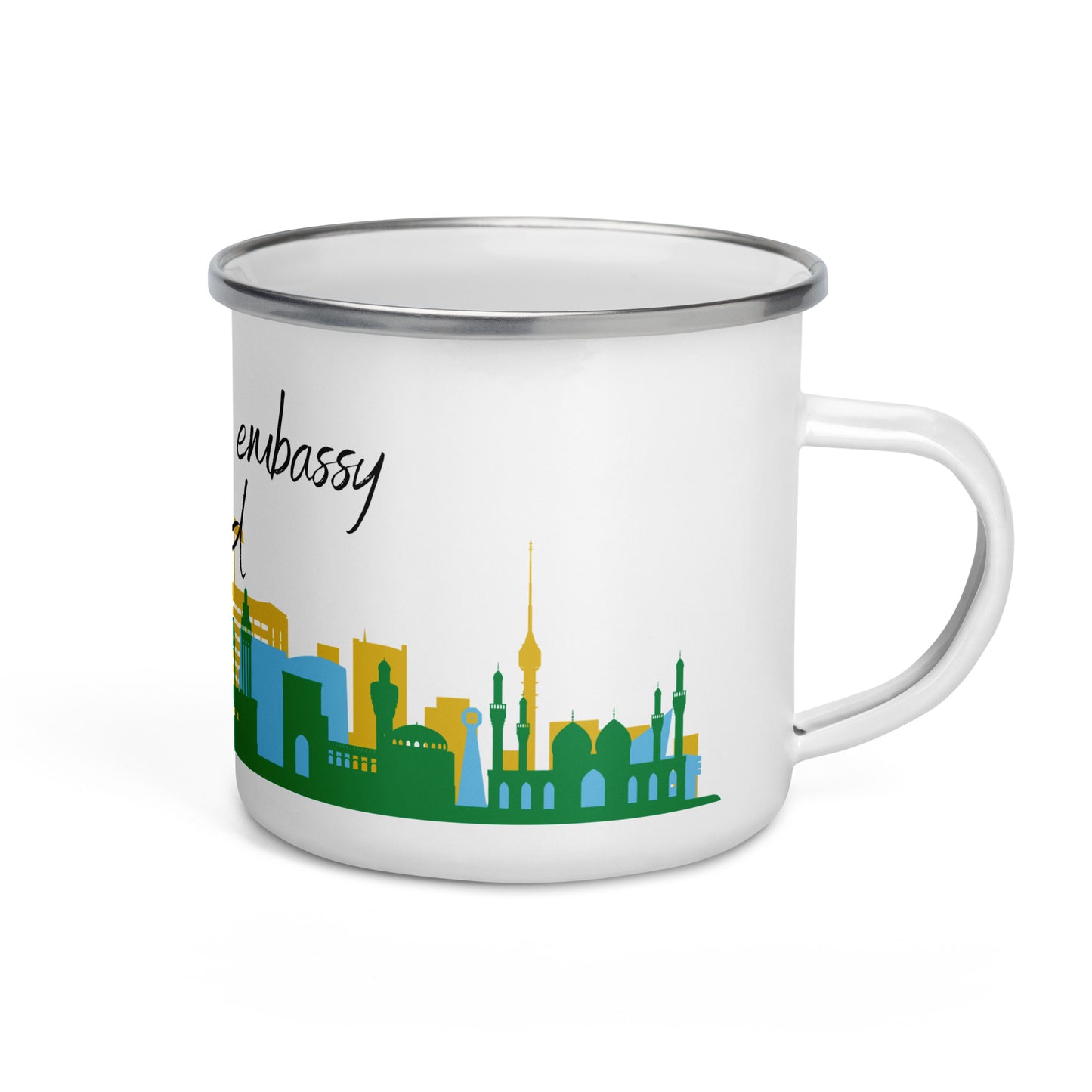 Enamel Mug: Baghdad