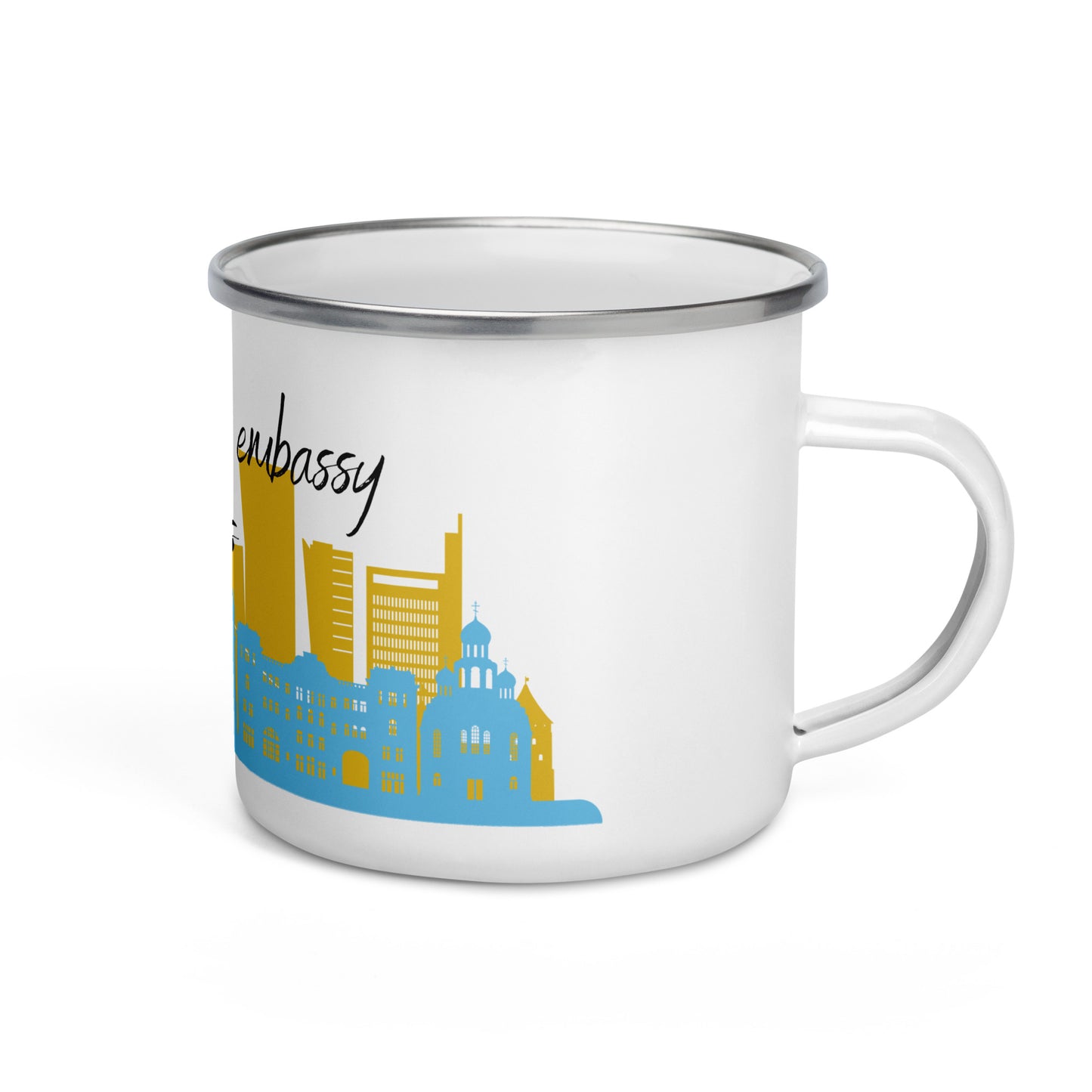 Enamel Mug: Vilnius