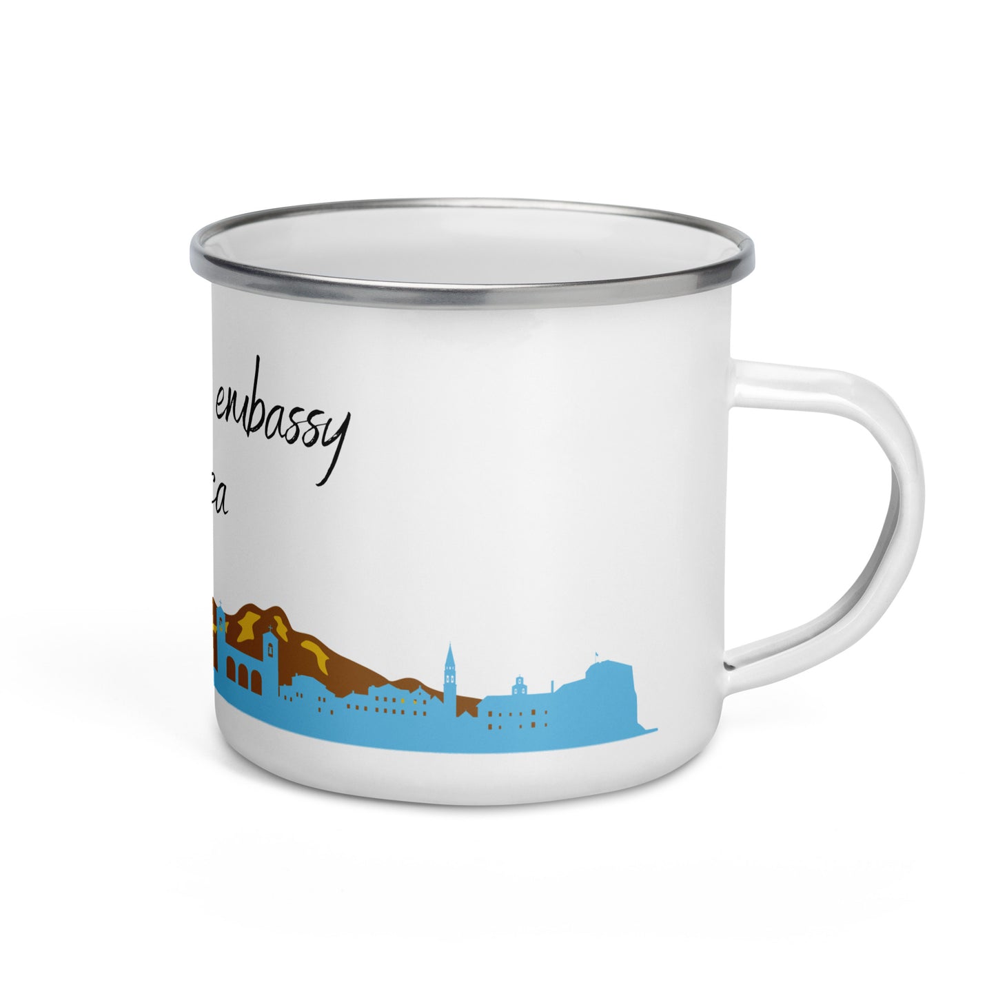 Enamel Mug: Podgorica