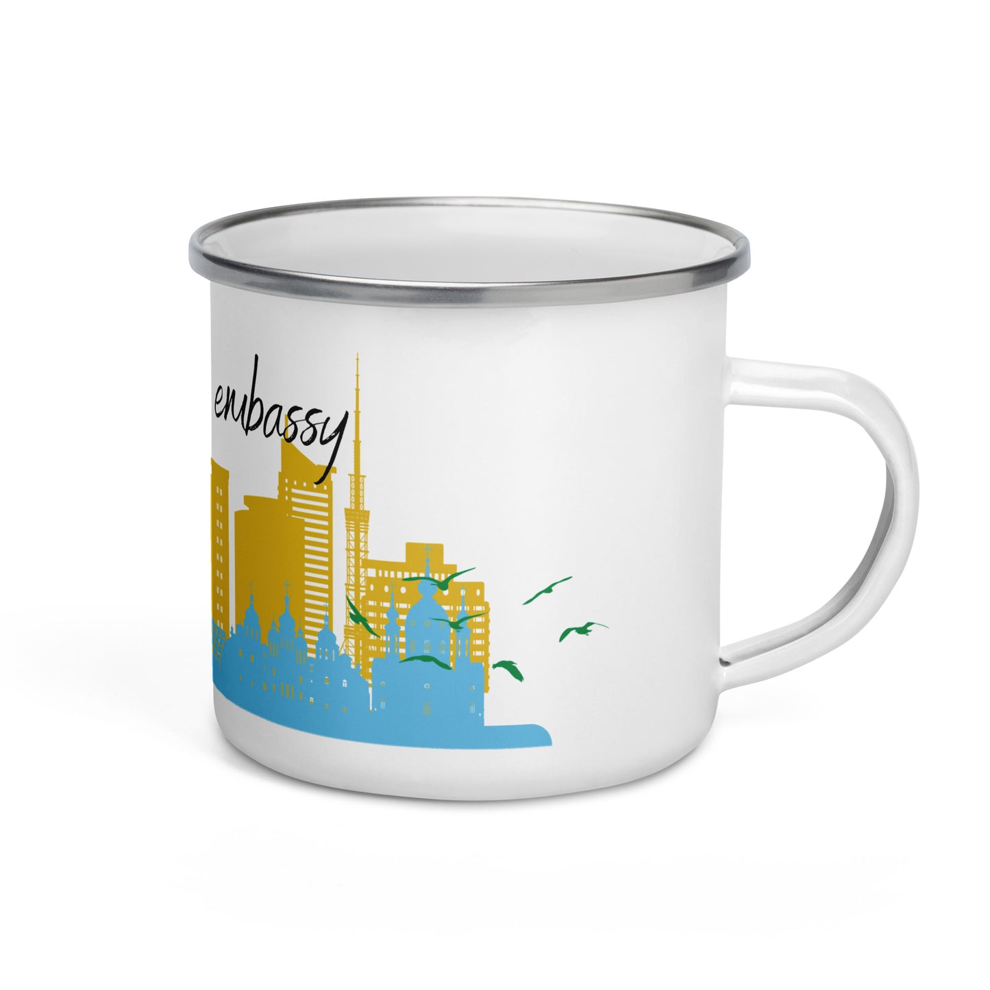 Enamel Mug: Kyiv