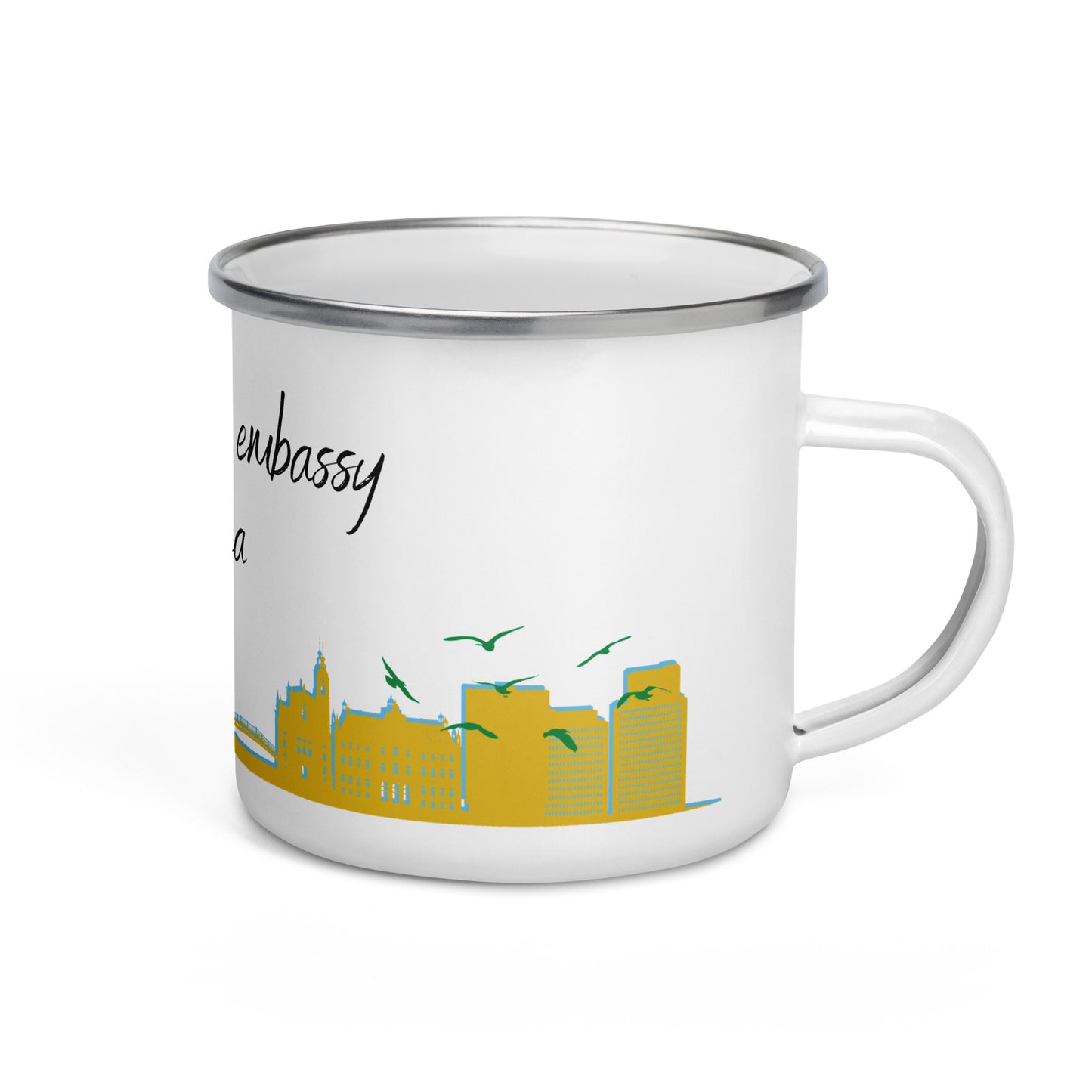 Enamel Mug: Ljubljana