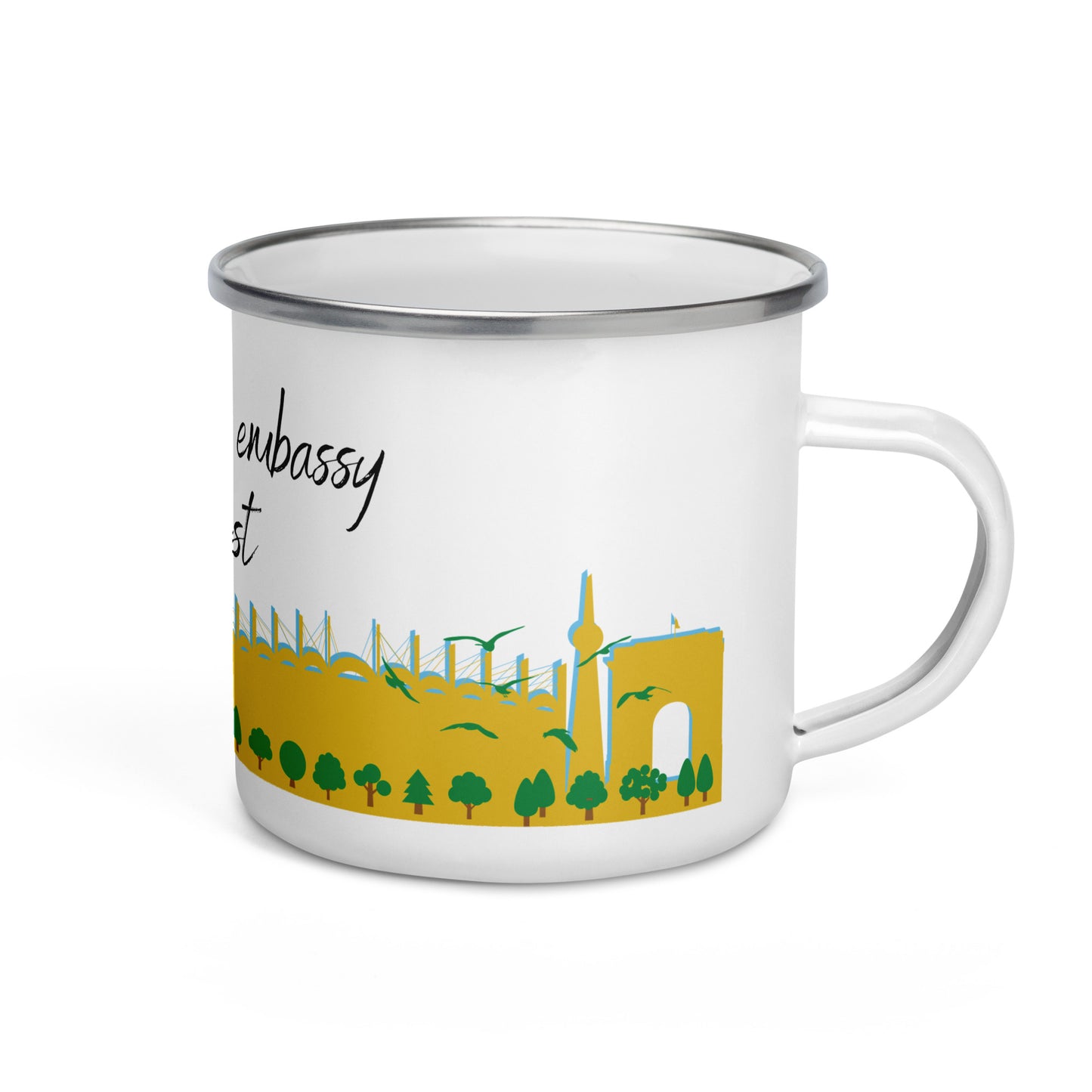 Enamel Mug: Bucharest