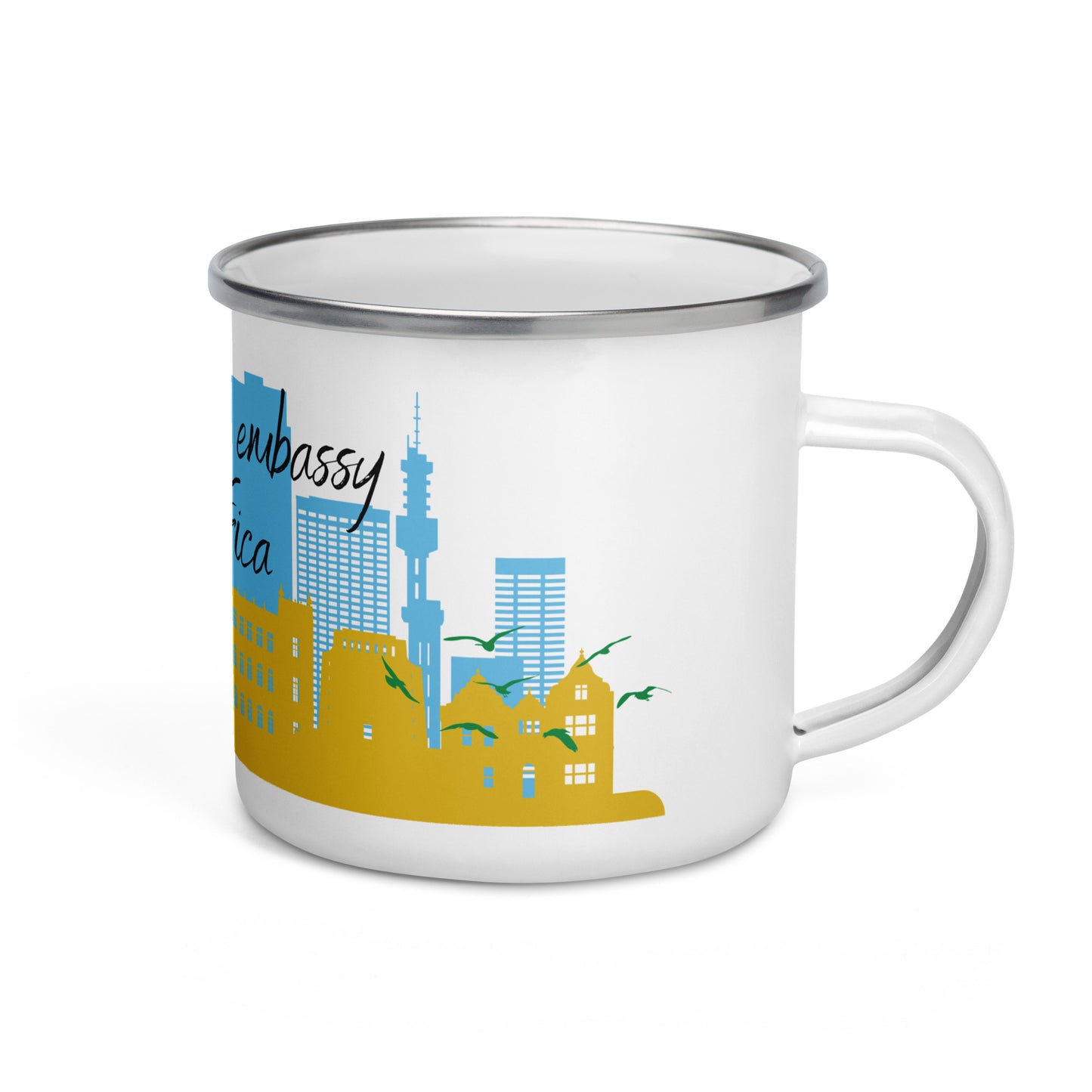 Enamel Mug: South Africa