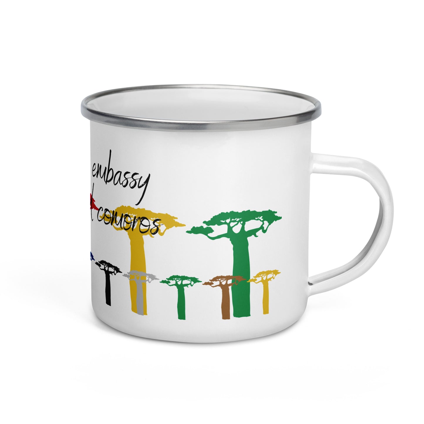 Enamel Mug: Madagascar And Comoros