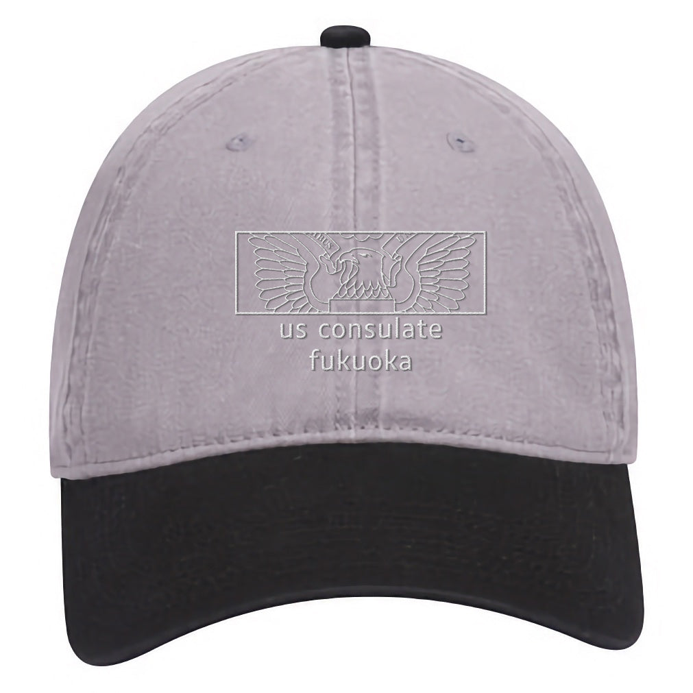 Classic Embroidered Cap: Fukuoka