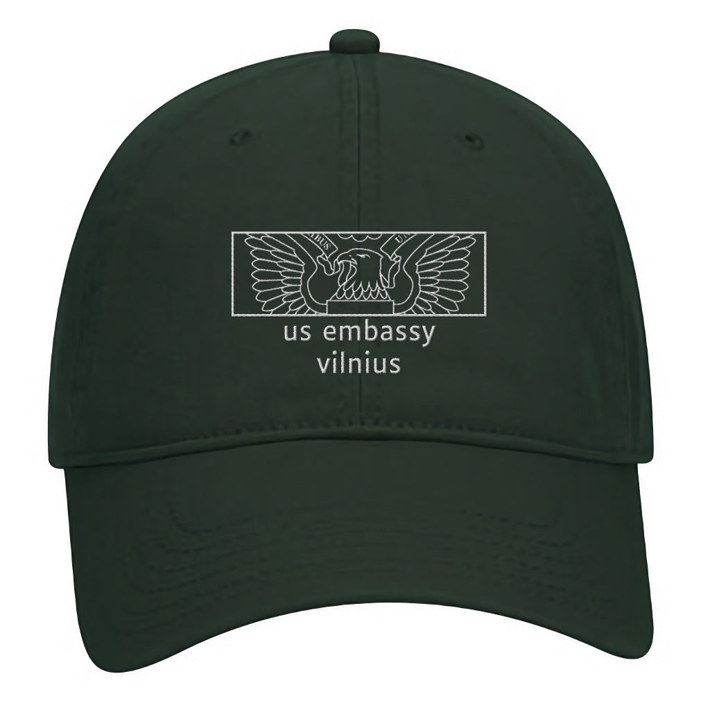 Classic Embroidered Cap: Vilnius