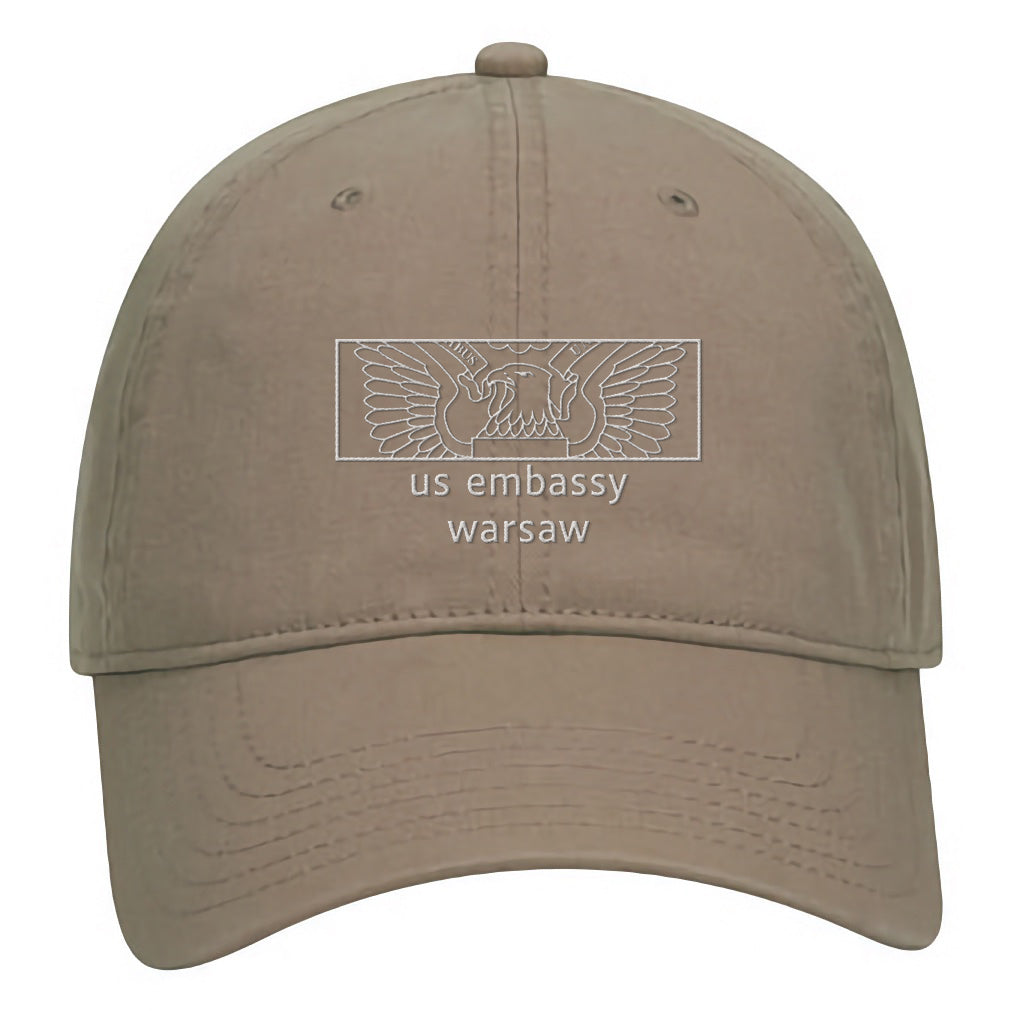 Classic Embroidered Cap: Warsaw