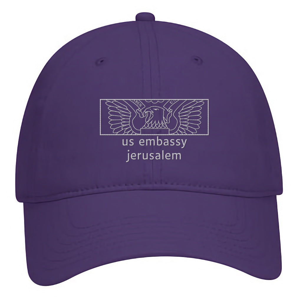 Classic Embroidered Cap: Jerusalem