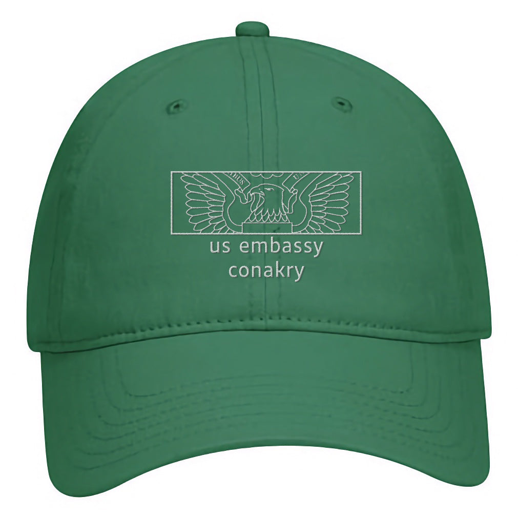 Classic Embroidered Cap: Conakry