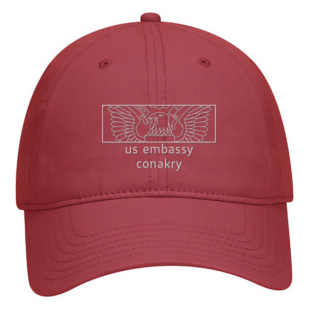 Classic Embroidered Cap: Conakry