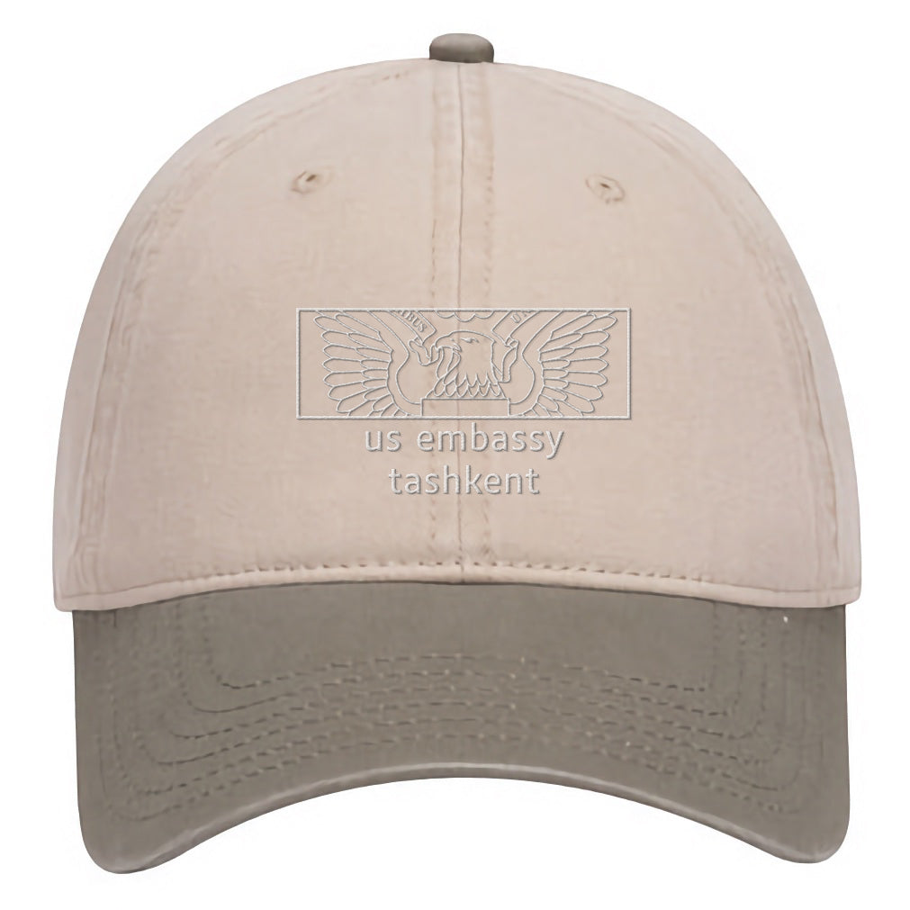 Classic Embroidered Cap: Tashkent