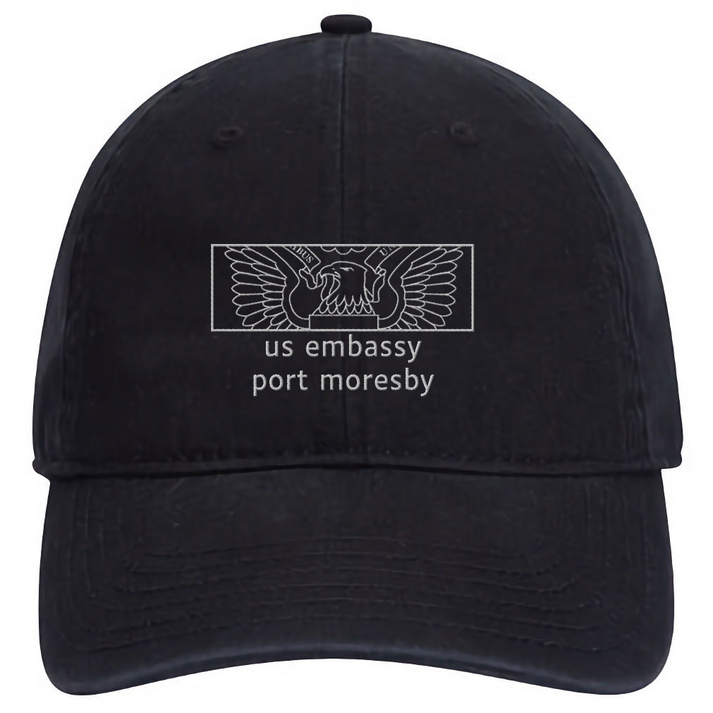 Classic Embroidered Cap: Port Moresby