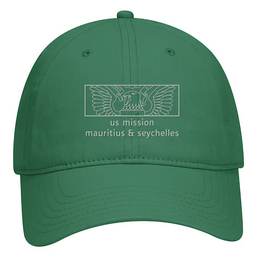 Classic Embroidered Cap: Mauritius and Seychelles