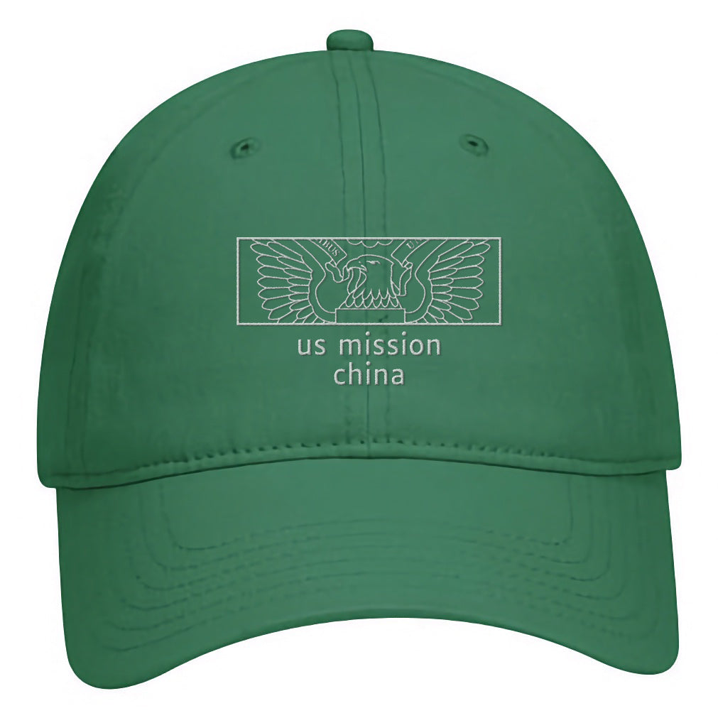 Classic Embroidered Cap: China