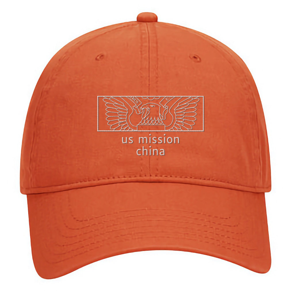Classic Embroidered Cap: China