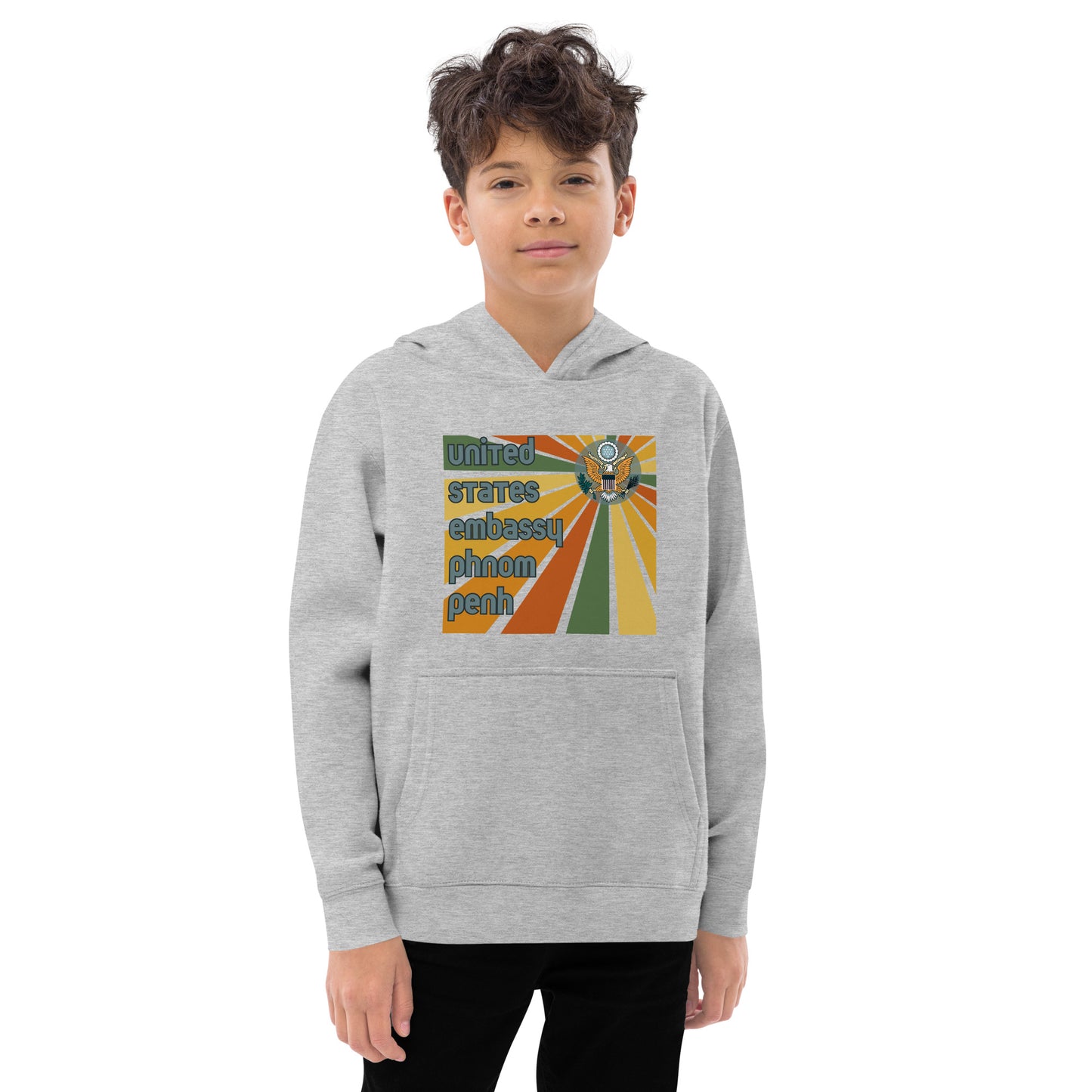 Youth Hoodie, Sunburst: Phnom Penh