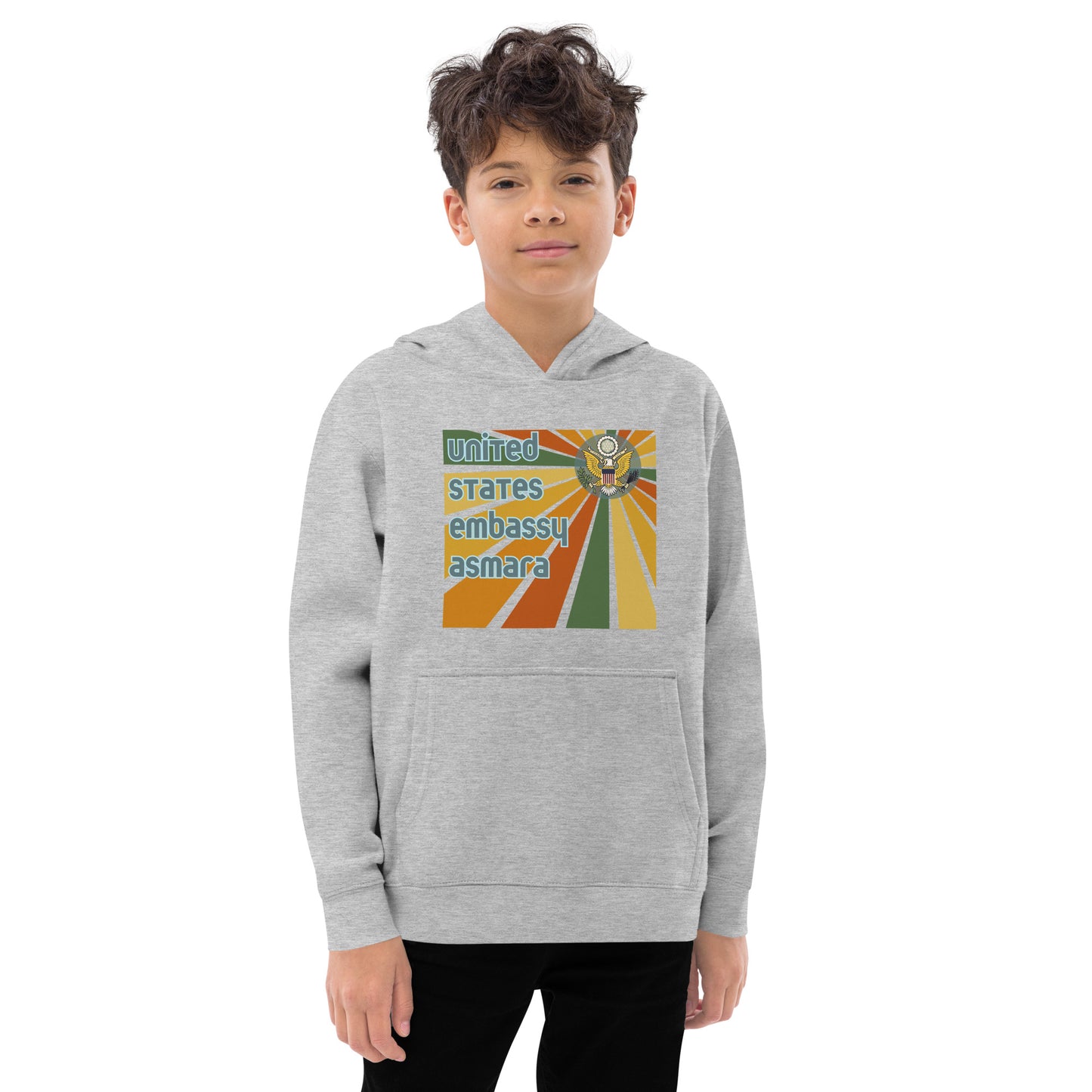 Youth Hoodie, Sunburst: Asmara