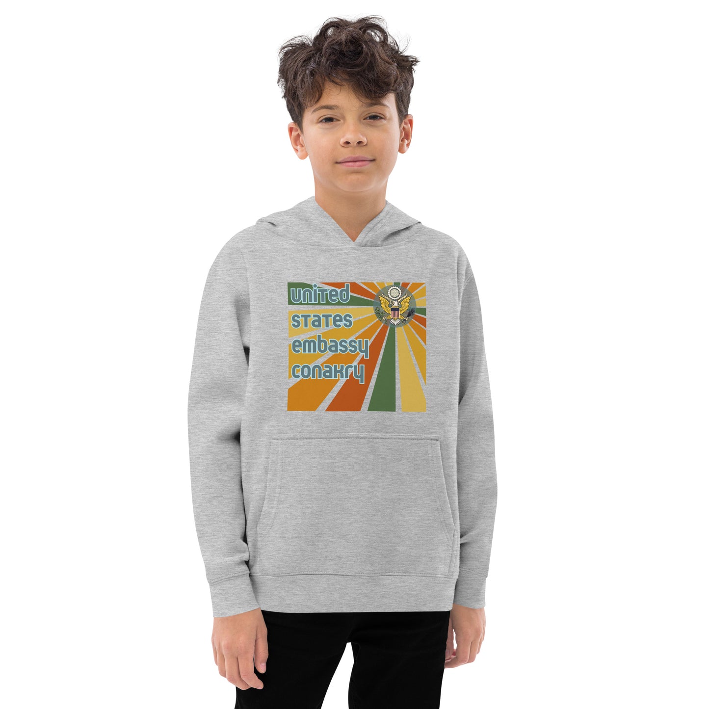 Youth Hoodie, Sunburst: Conakry