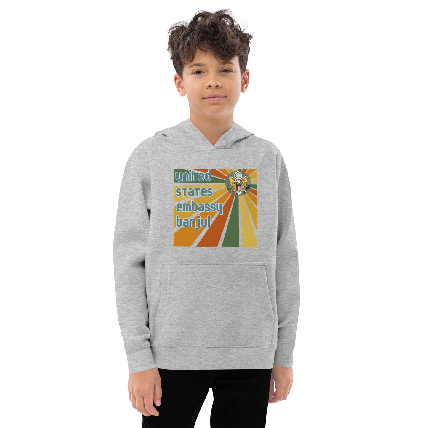 Youth Hoodie, Sunburst: Banjul