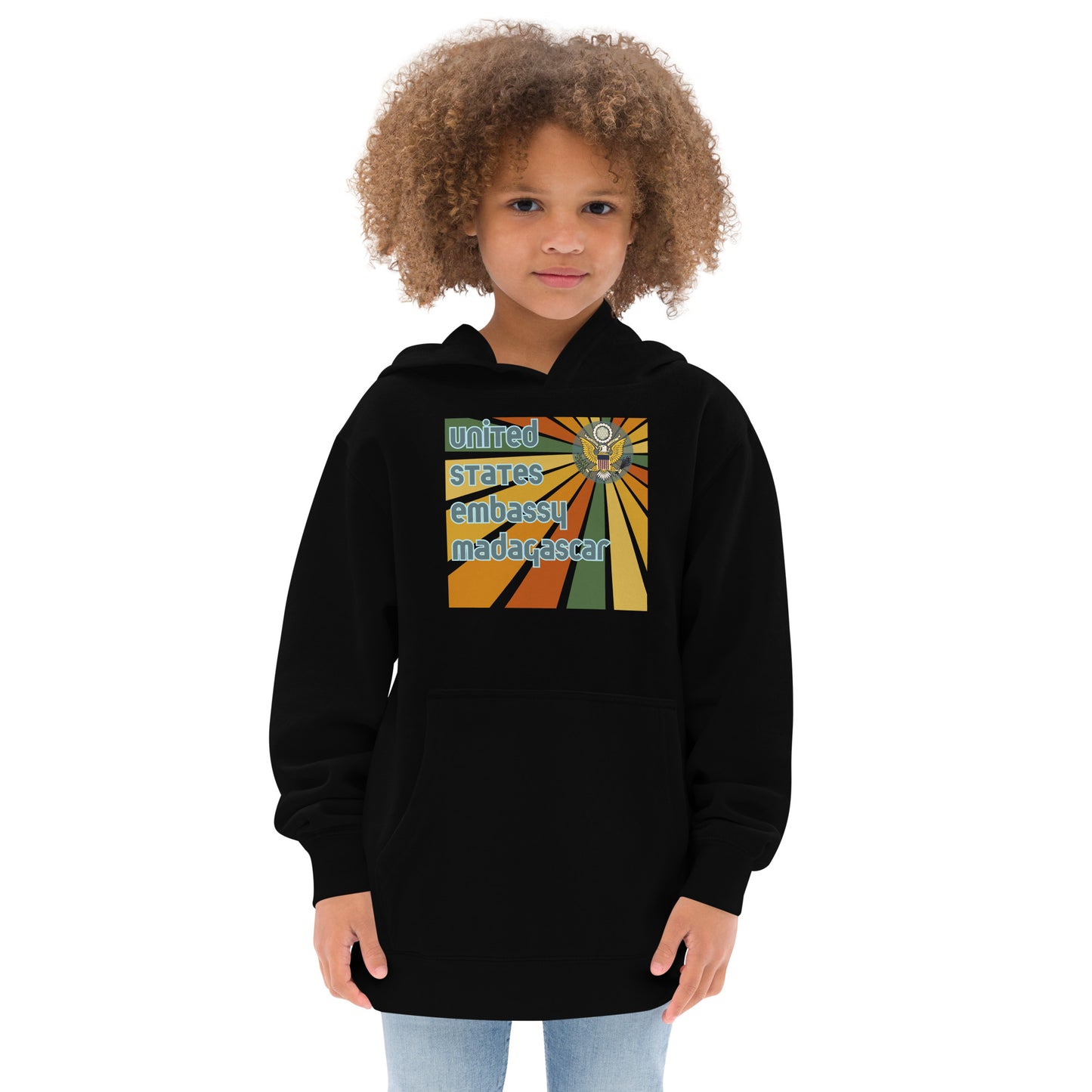 Youth Hoodie, Sunburst: Madagascar and Comoros