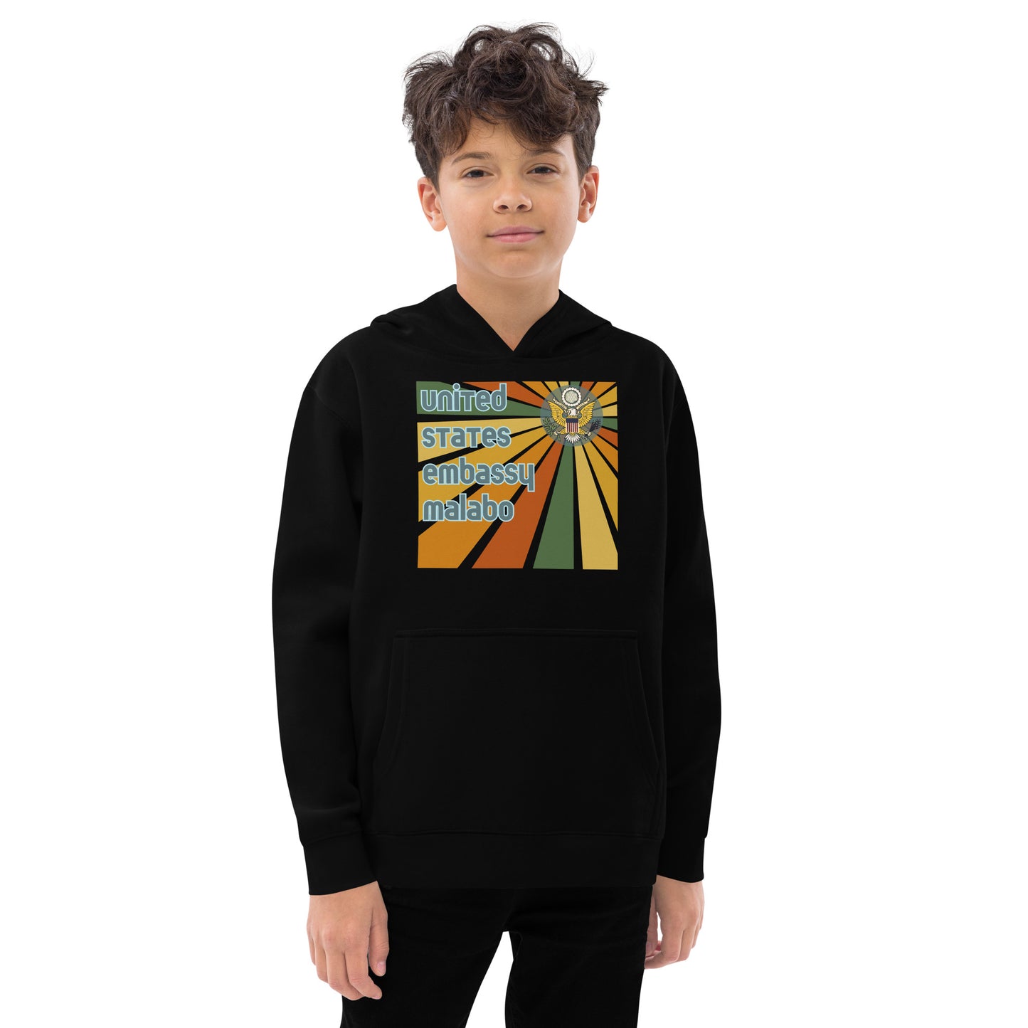 Youth Hoodie, Sunburst: Malabo