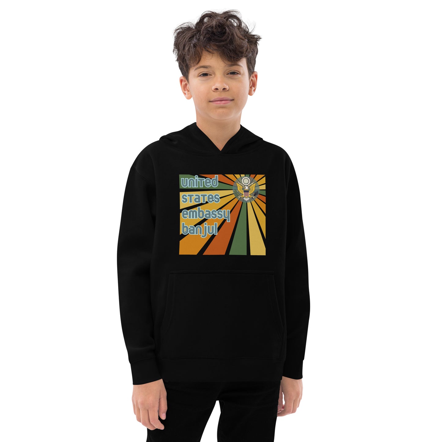 Youth Hoodie, Sunburst: Banjul