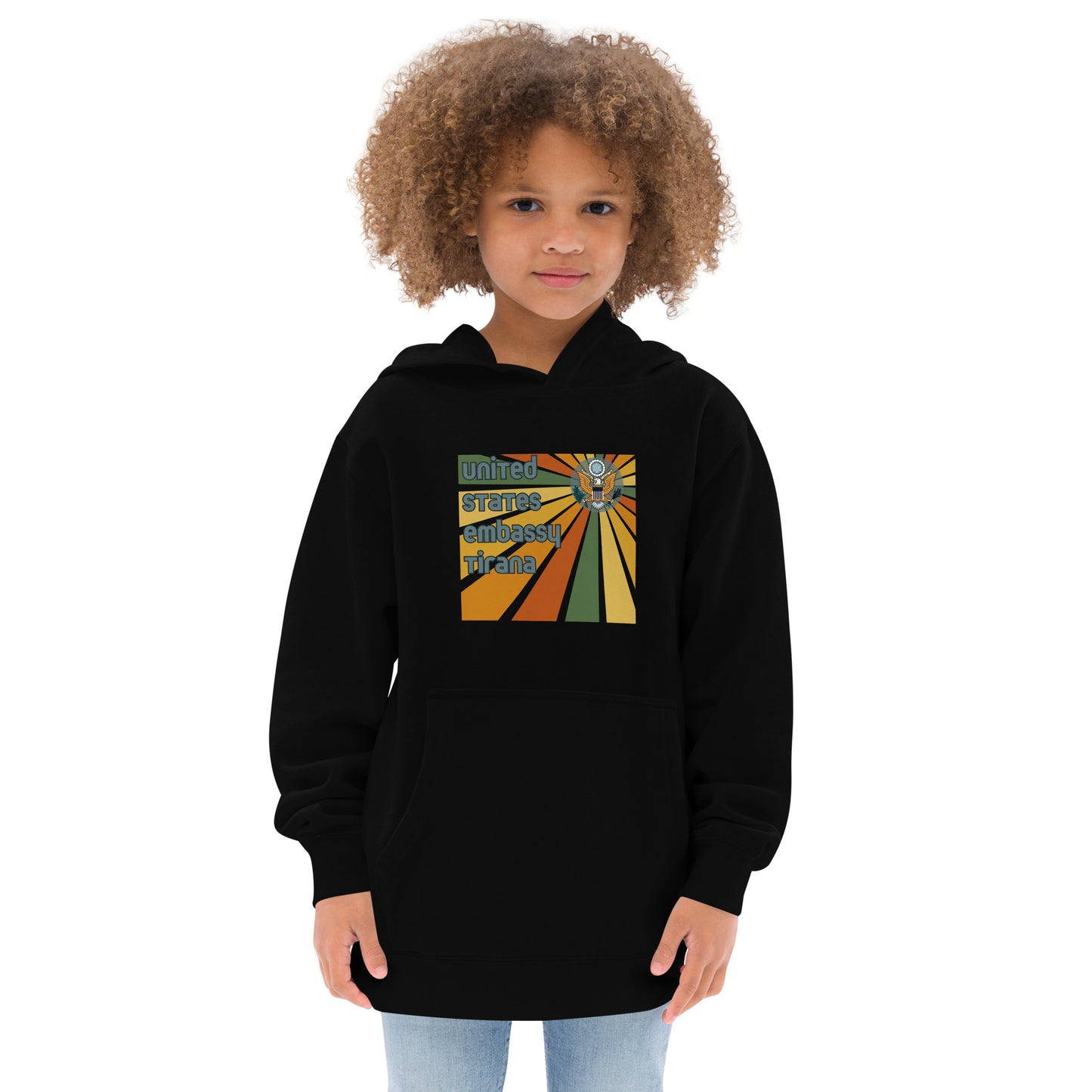Youth Hoodie, Sunburst: Tirana