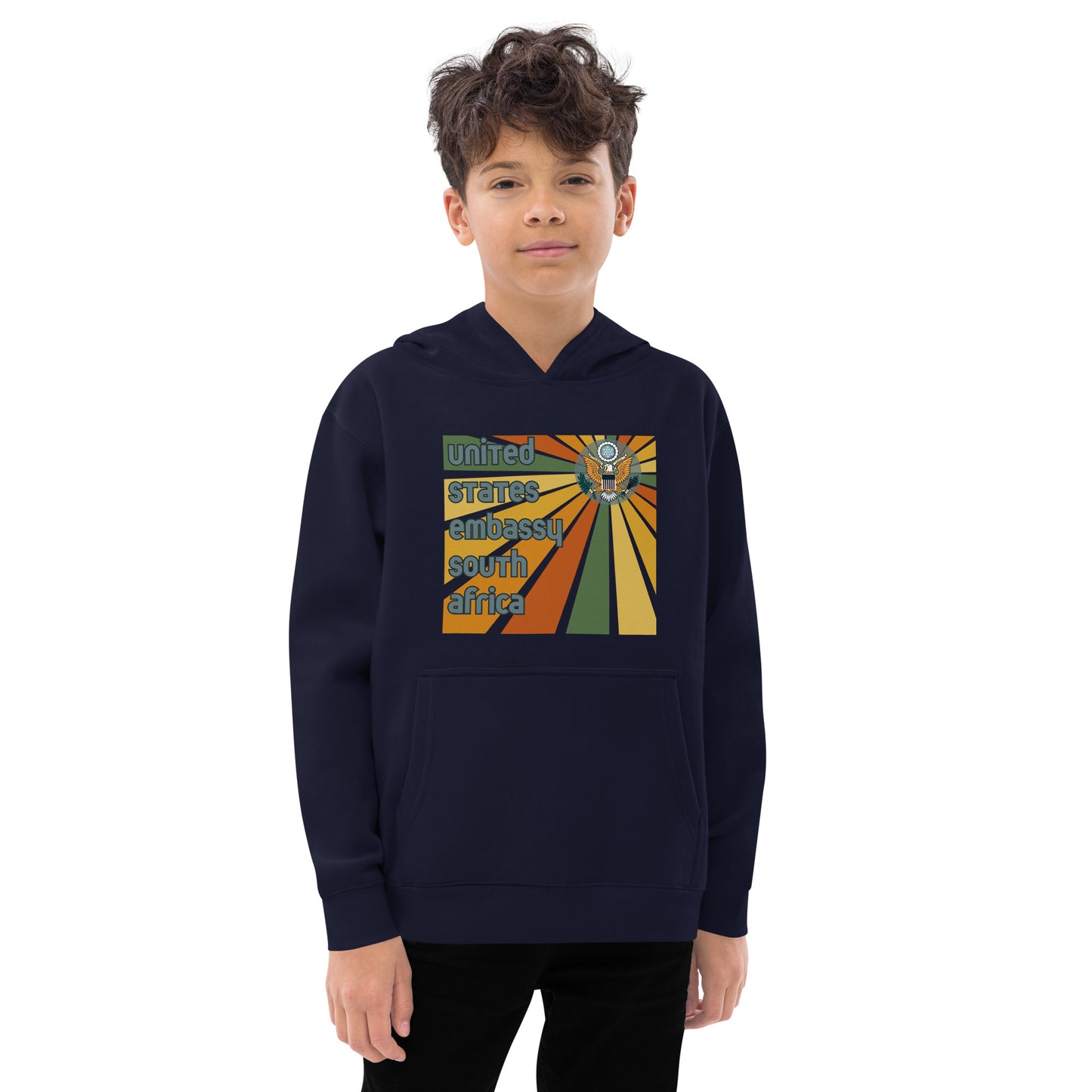 Youth Hoodie, Sunburst: South Africa