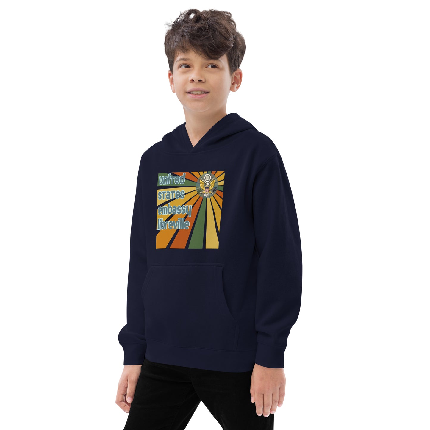 Youth Hoodie, Sunburst: Libreville