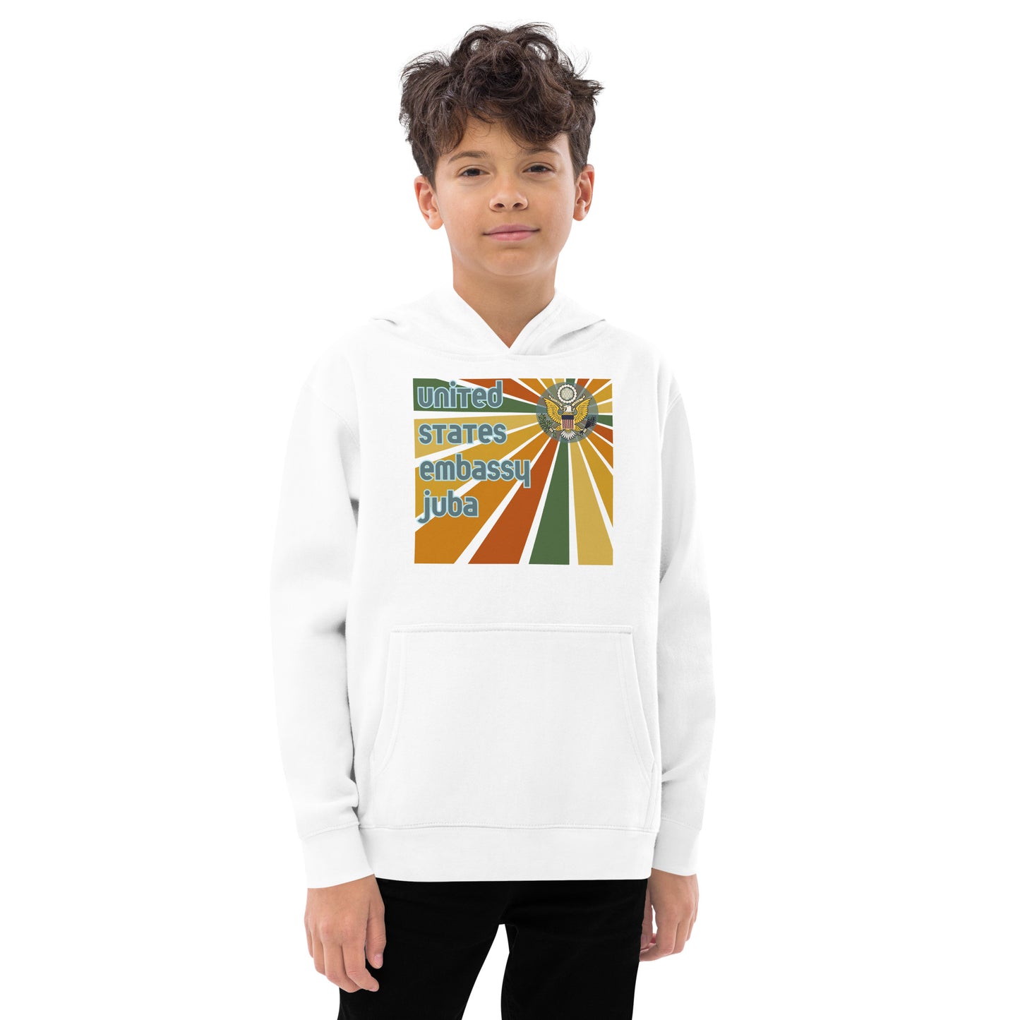 Youth Hoodie, Sunburst: Juba