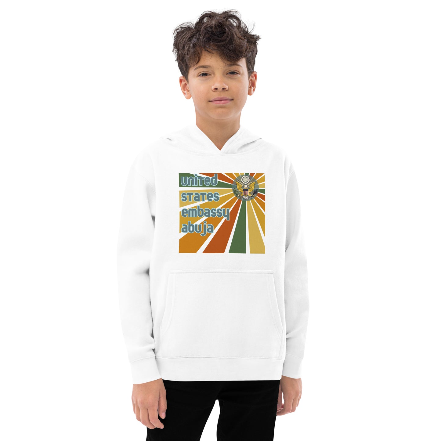Youth Hoodie, Sunburst: Abuja