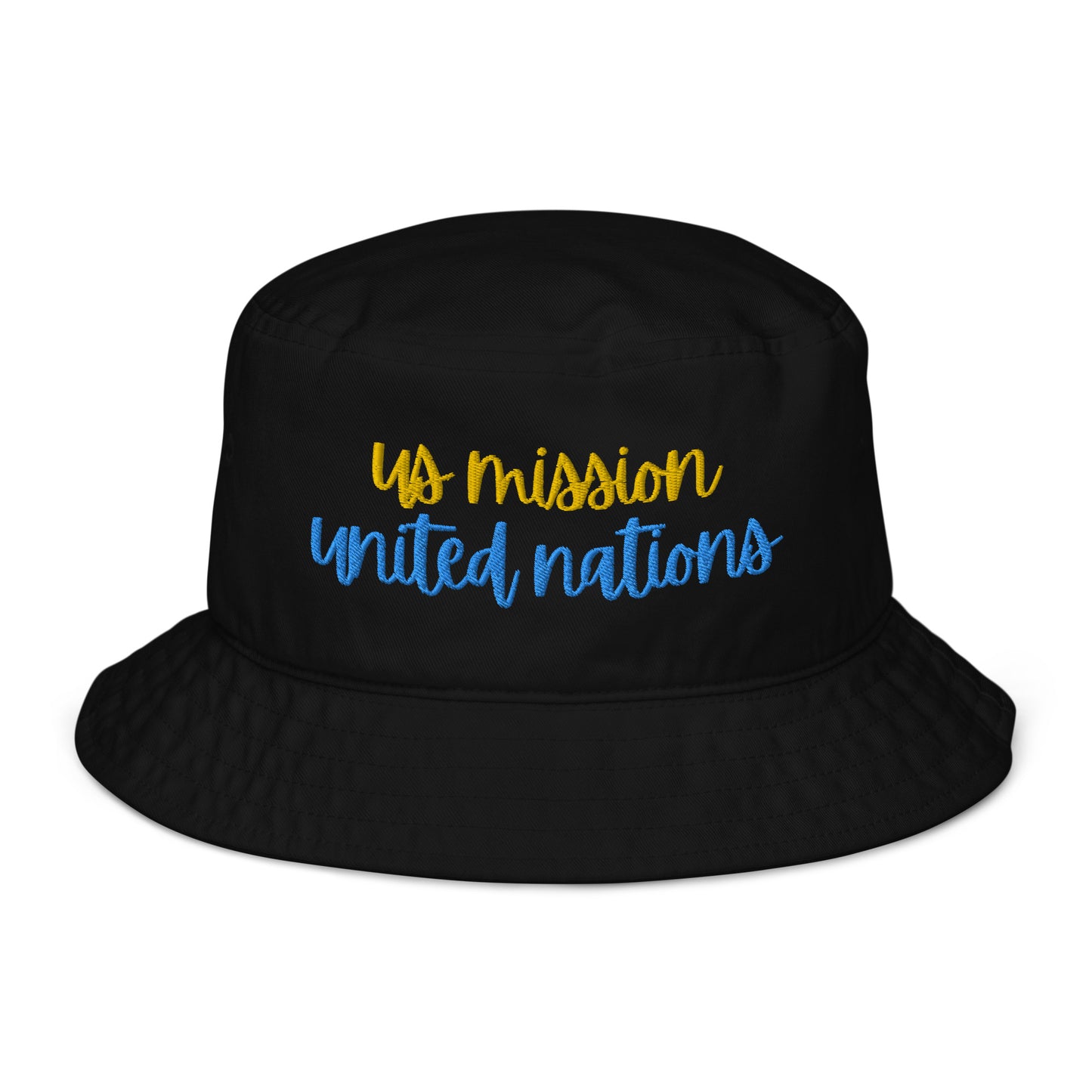 Organic Bucket Hat: United Nations